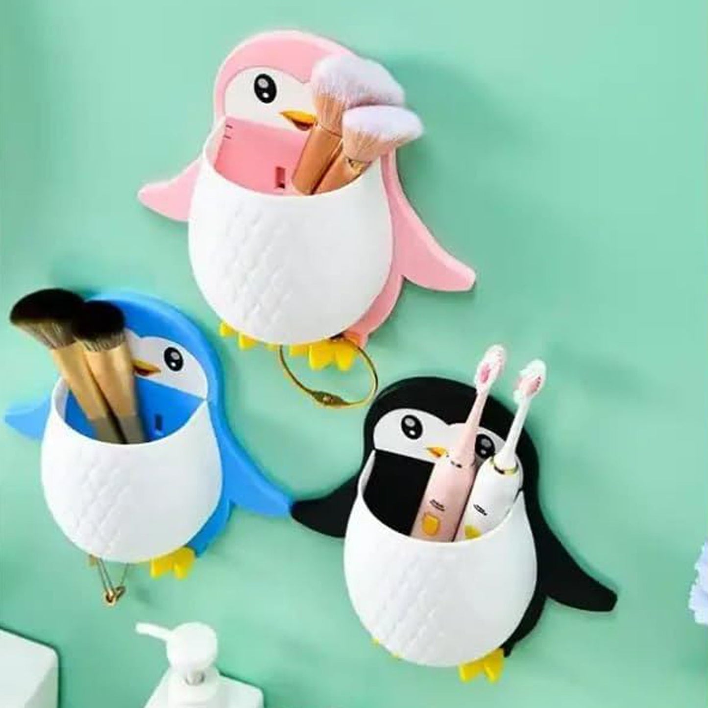 Stay Organized Penguin Storage Box – Wall Mount Organizer