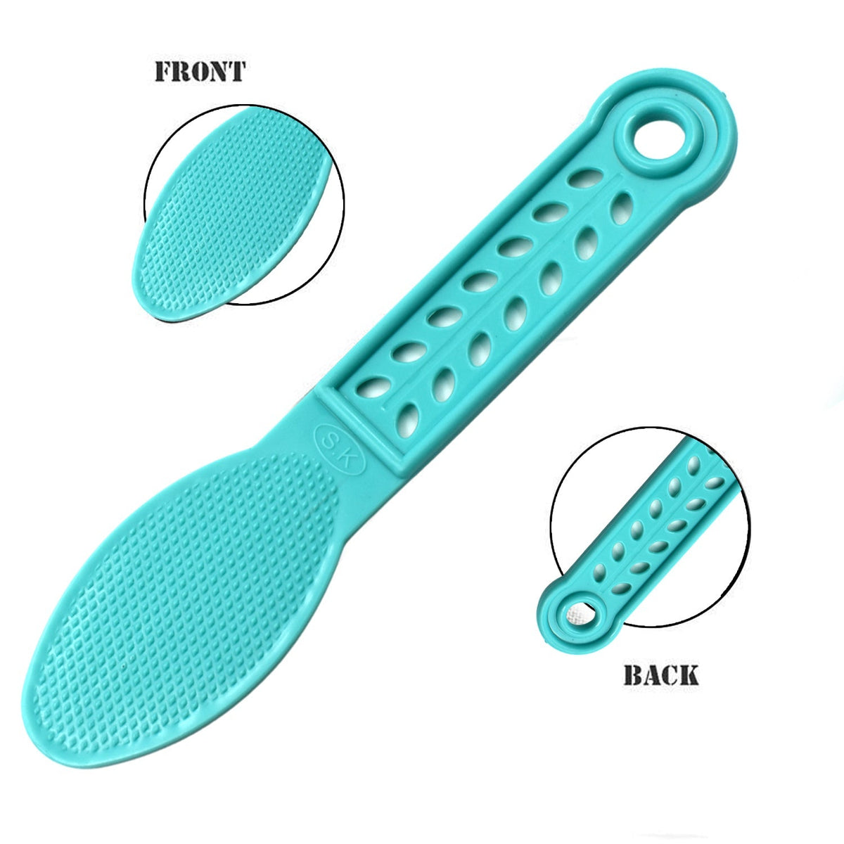 Plastic Foot Scrubber – Pedicure Tool for Smooth Feet