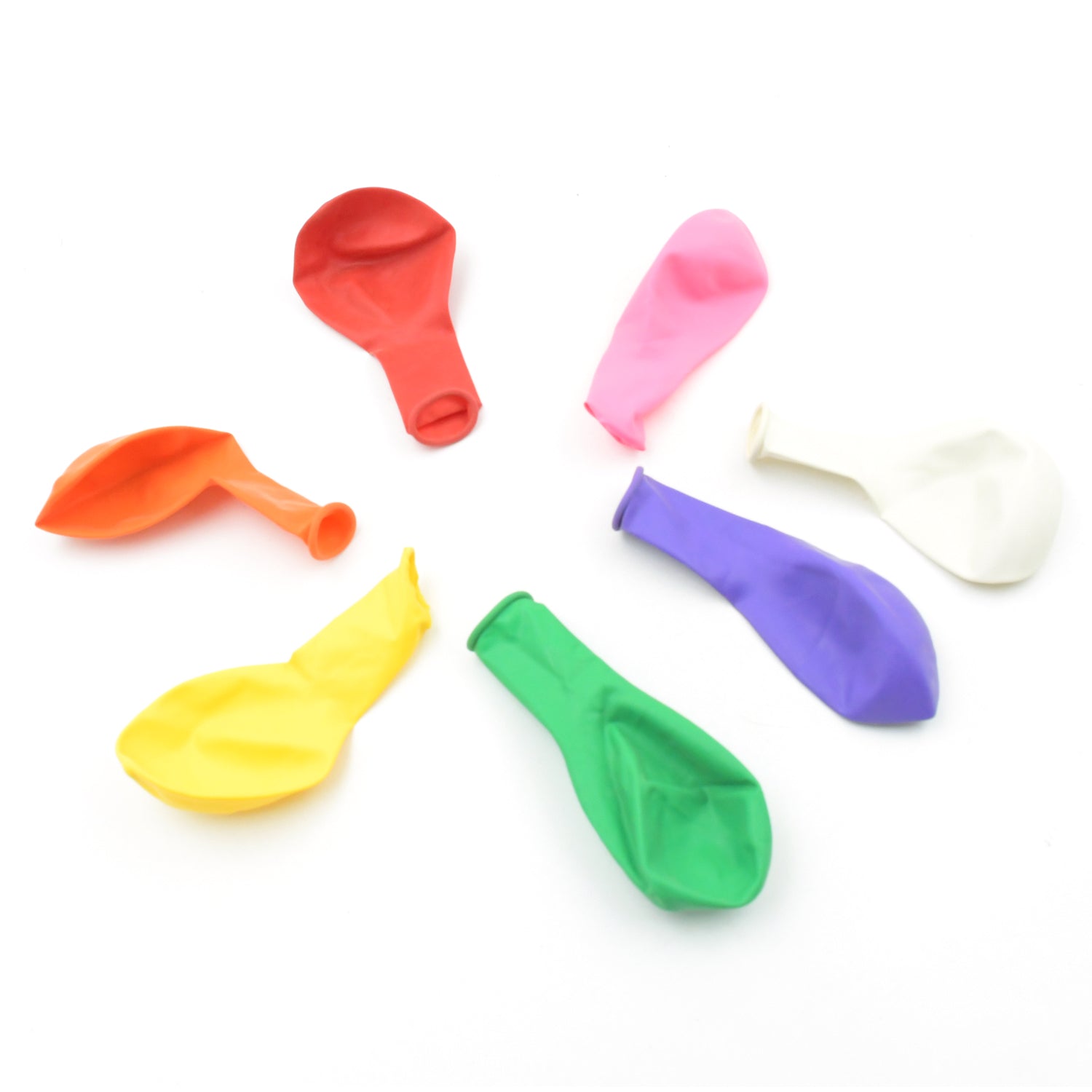 Brightly colored latex balloons creating a cheerful atmosphere for celebrations.