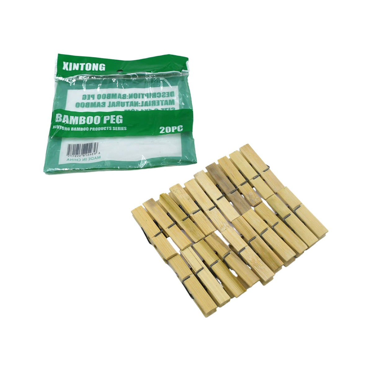 Heavy-Duty Wooden Clothespins – Laundry & Craft Clips