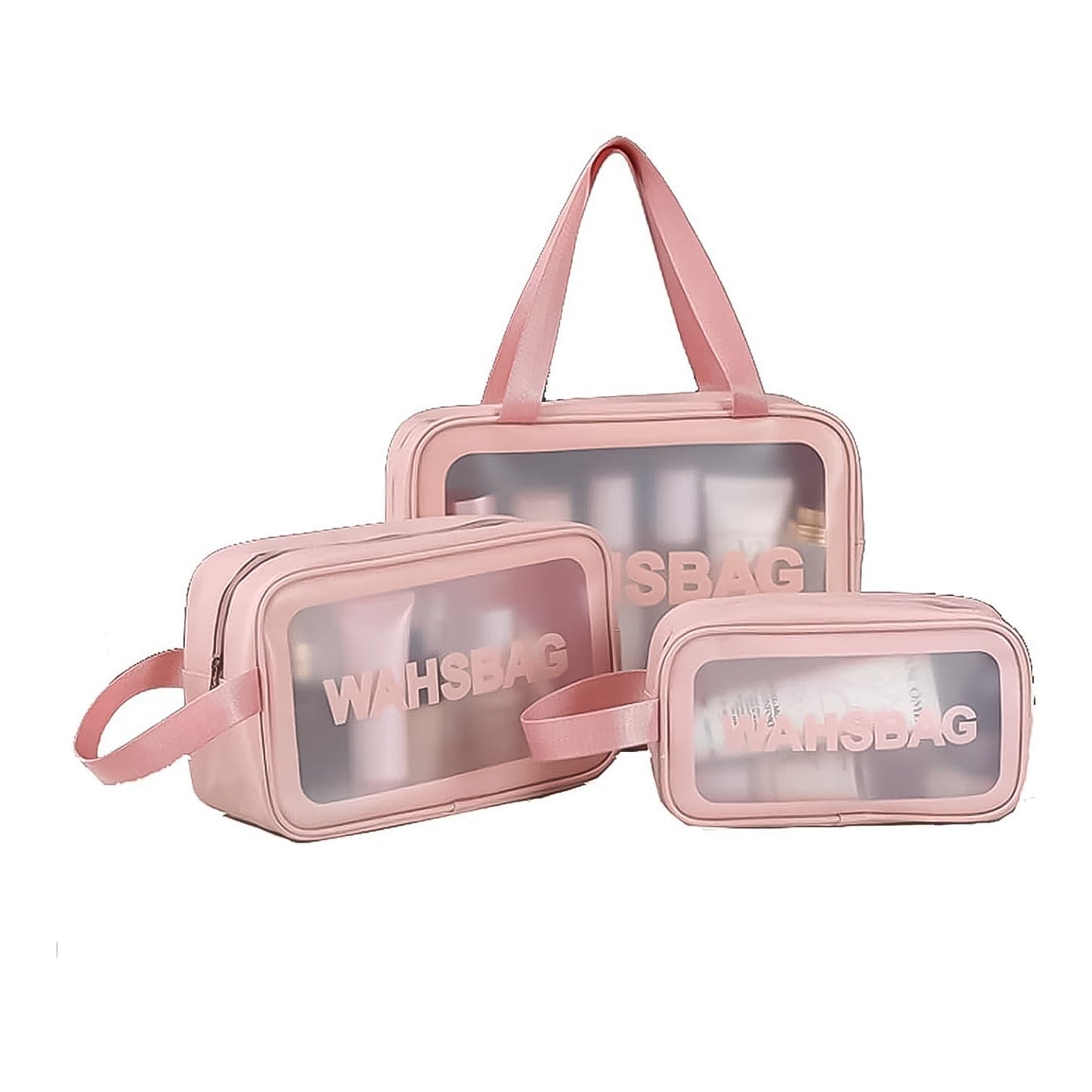 Cosmetic Pouch Set – Waterproof Travel Makeup Bags (Set of 3) | BeautyBare