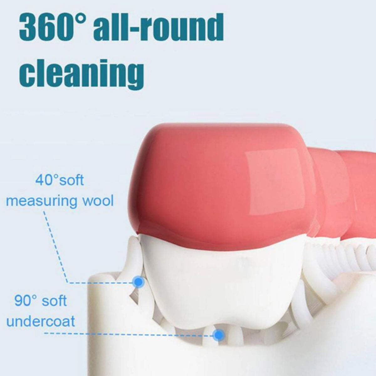 Kids U-Shaped Toothbrush – Gentle Cleaning for Toddlers