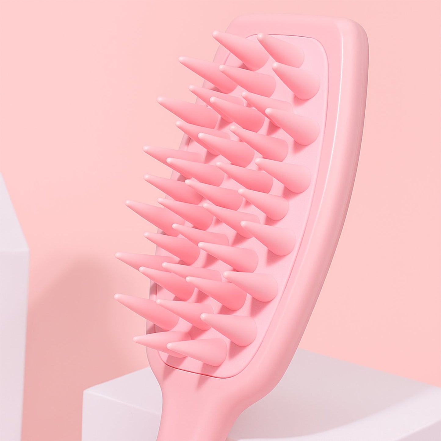 Silicone Scalp Massager – Soft Bristles for Deep Cleansing