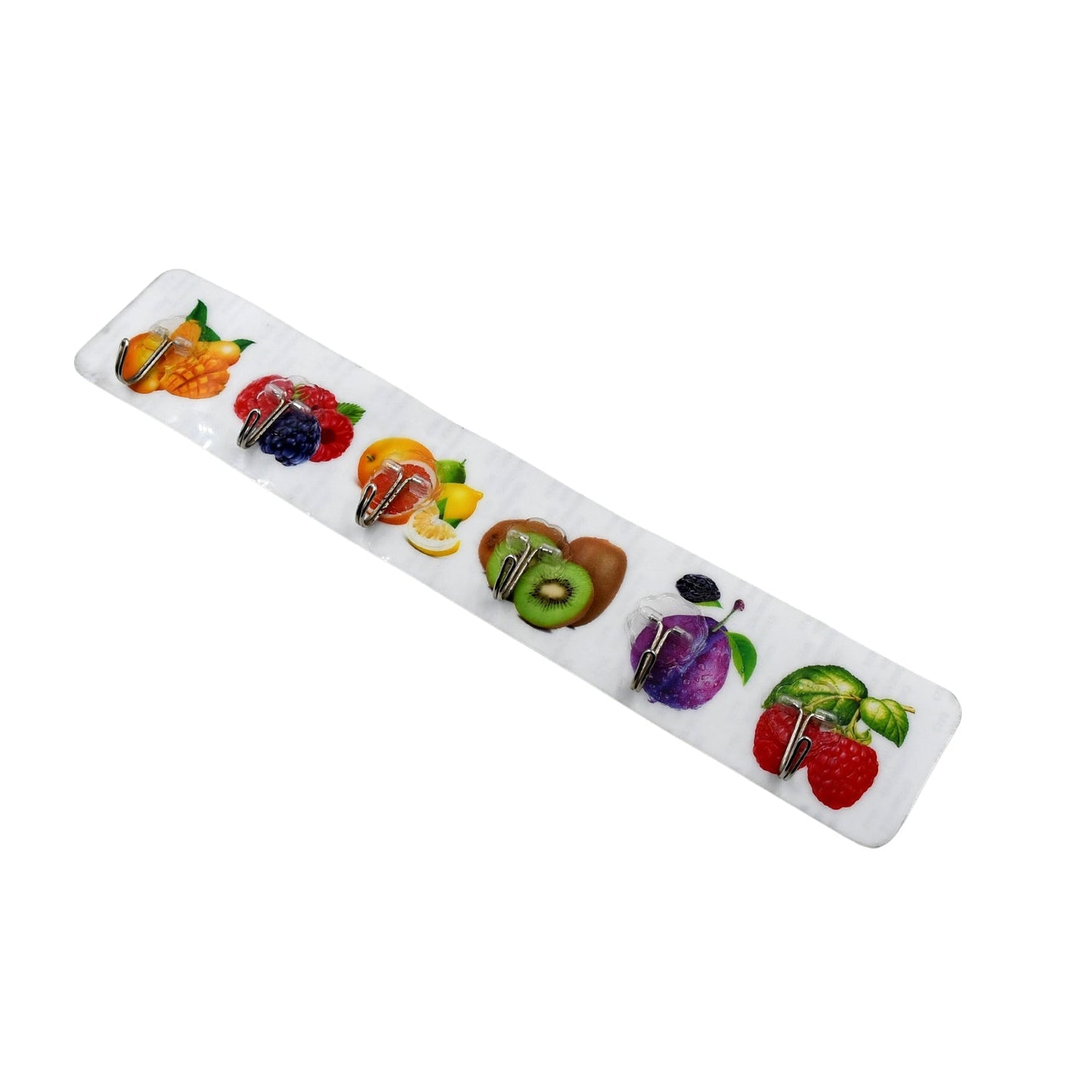 All-in-One Adhesive Wall Hooks – Strong, Transparent (6 Pcs)