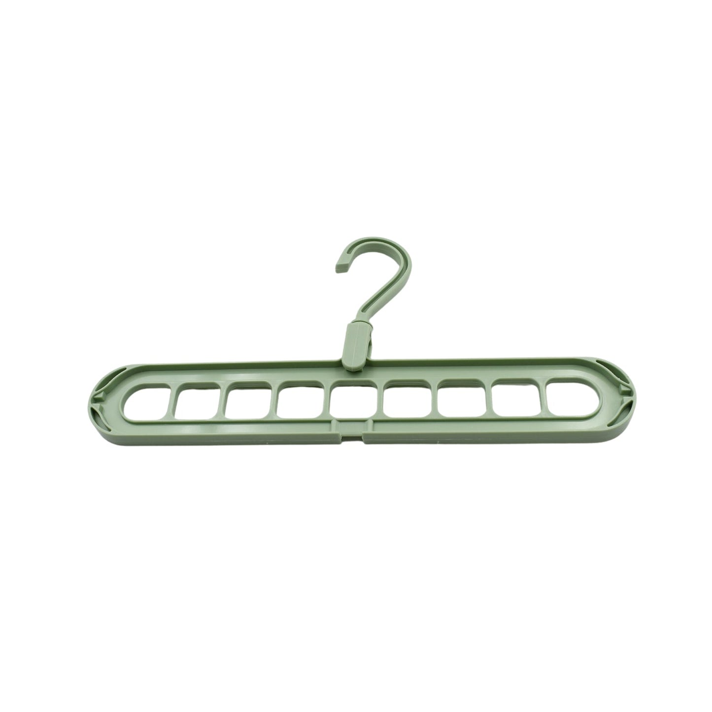 Space-Saving Wardrobe Organizer Hanger – Multi-Hole Hooks