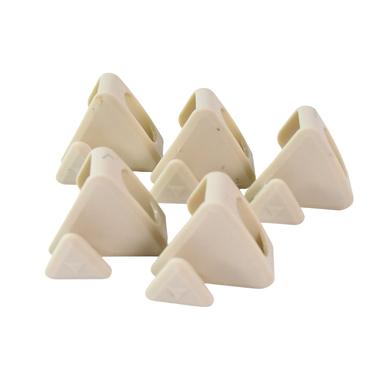 Space-Saving Plastic Triangle Hanger Connector Hooks – Wardrobe