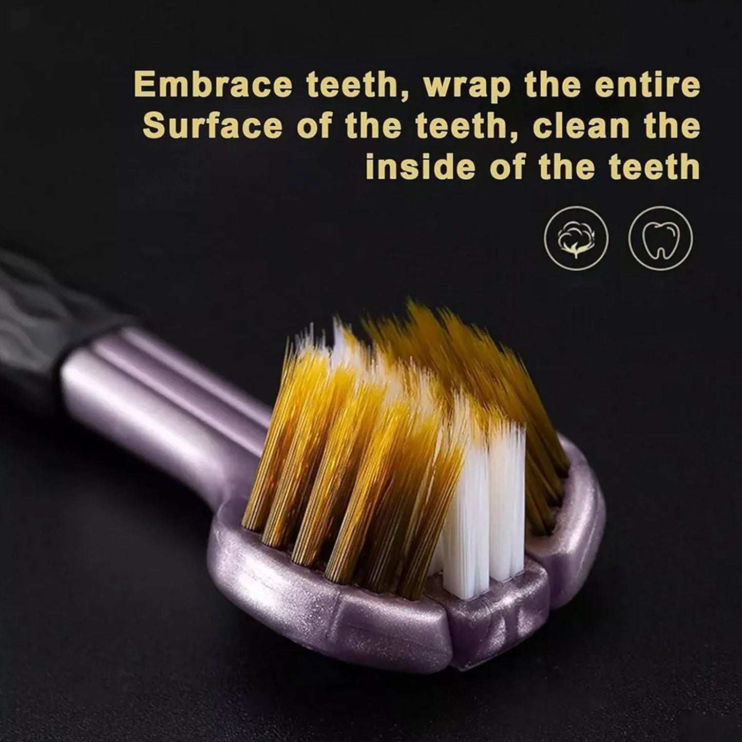3-Sided Toothbrush – Soft Bristle Set for Complete Oral Care | BrushedUp