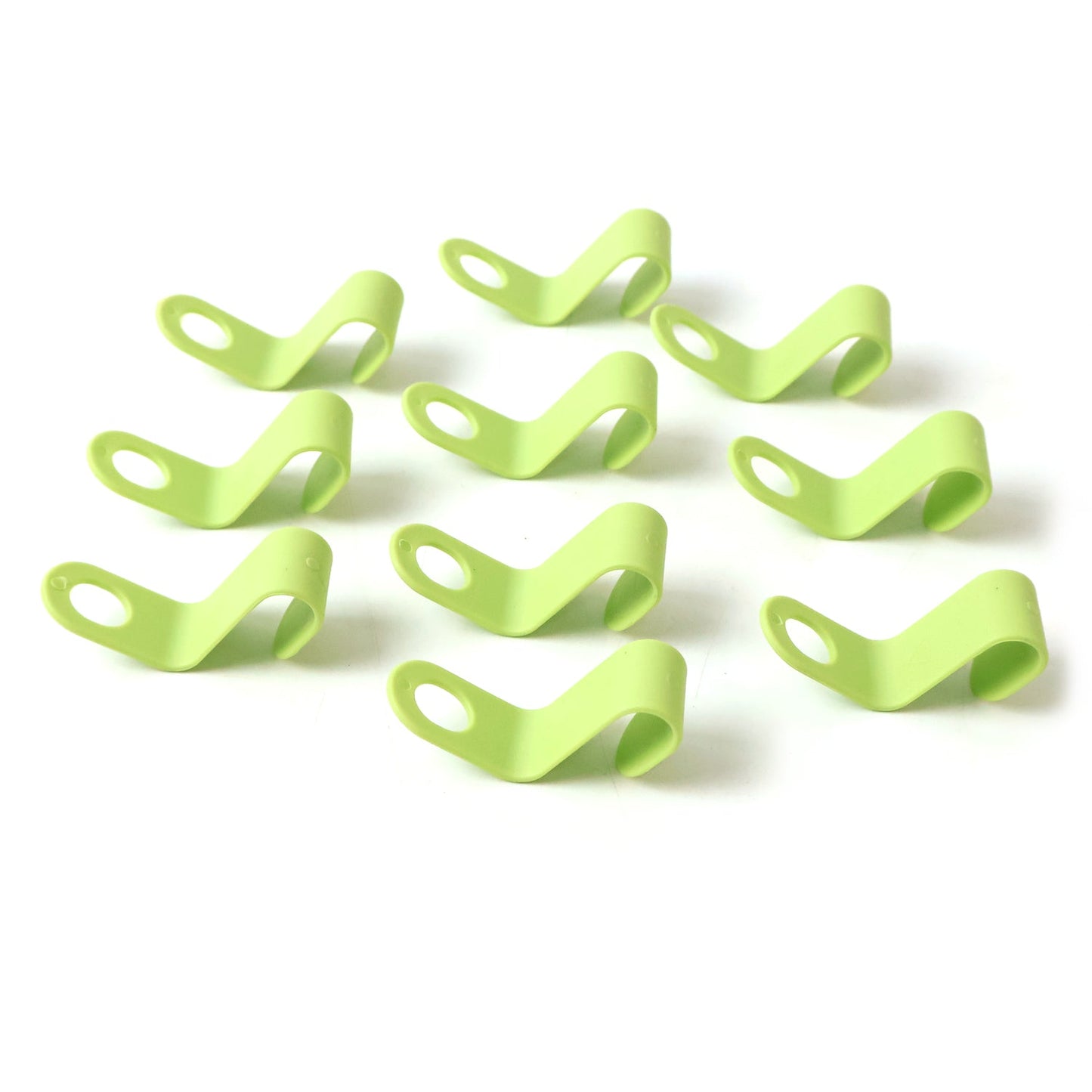 Space-Saving Plastic Hanger Hooks – Closet Organizer (10 Pc)