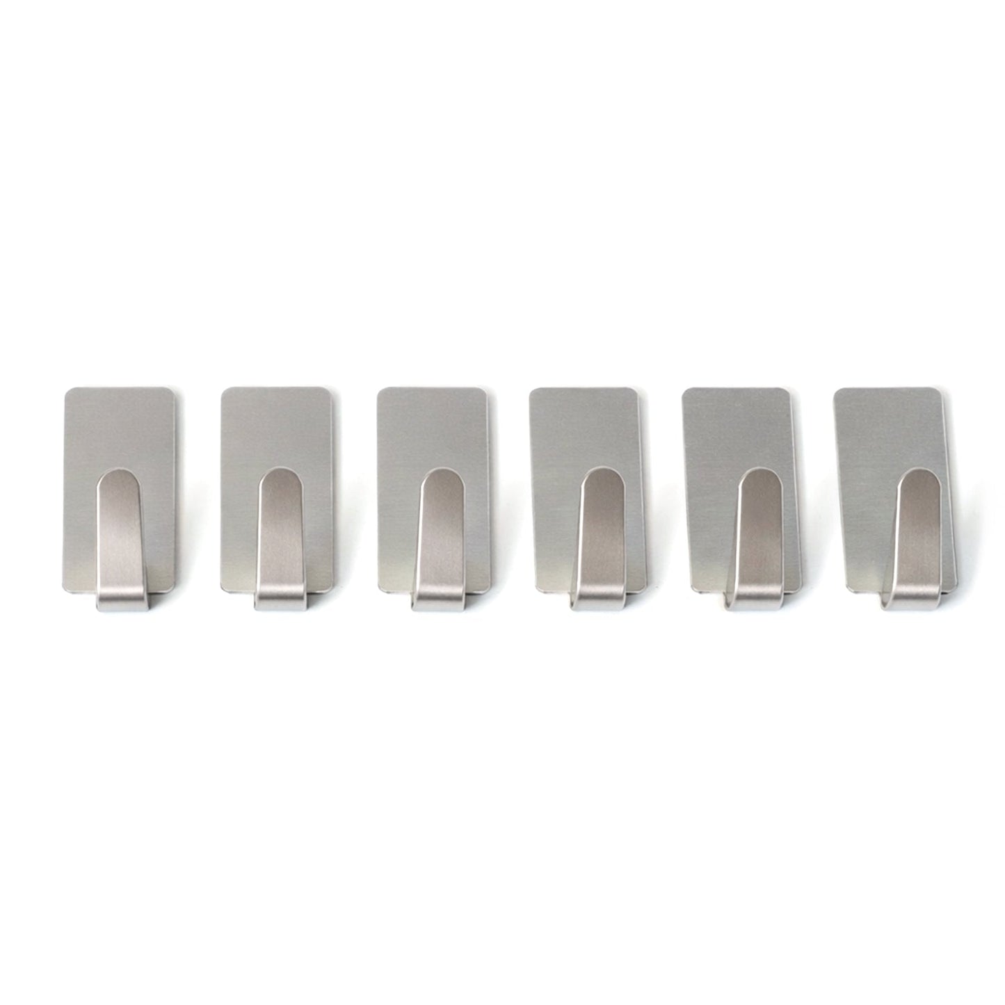 Self Adhesive Wall Hooks – Strong Hold, No Drilling, 6 Pc