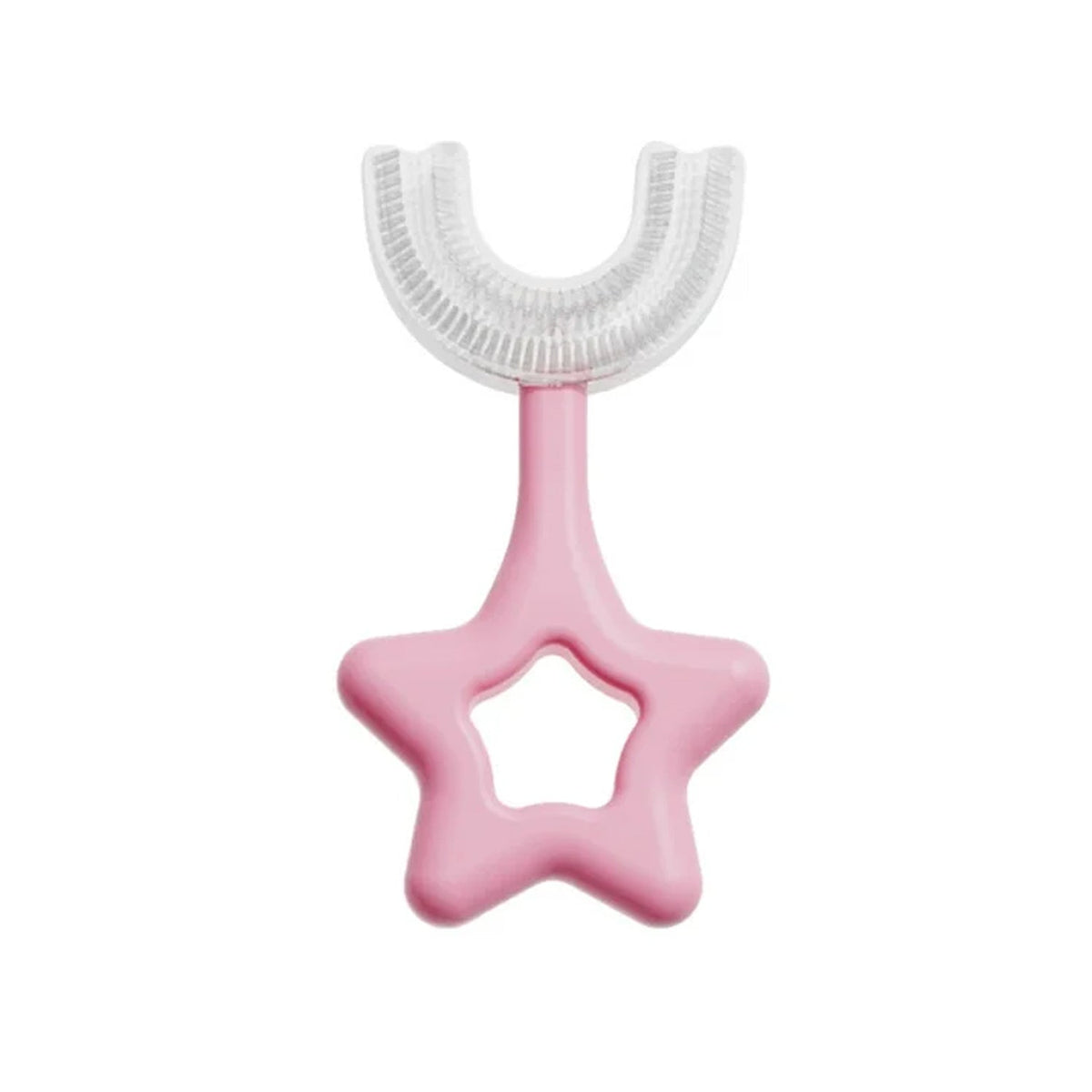Kids U-Shape Toothbrush – Soft Silicone for Gentle Brushing
