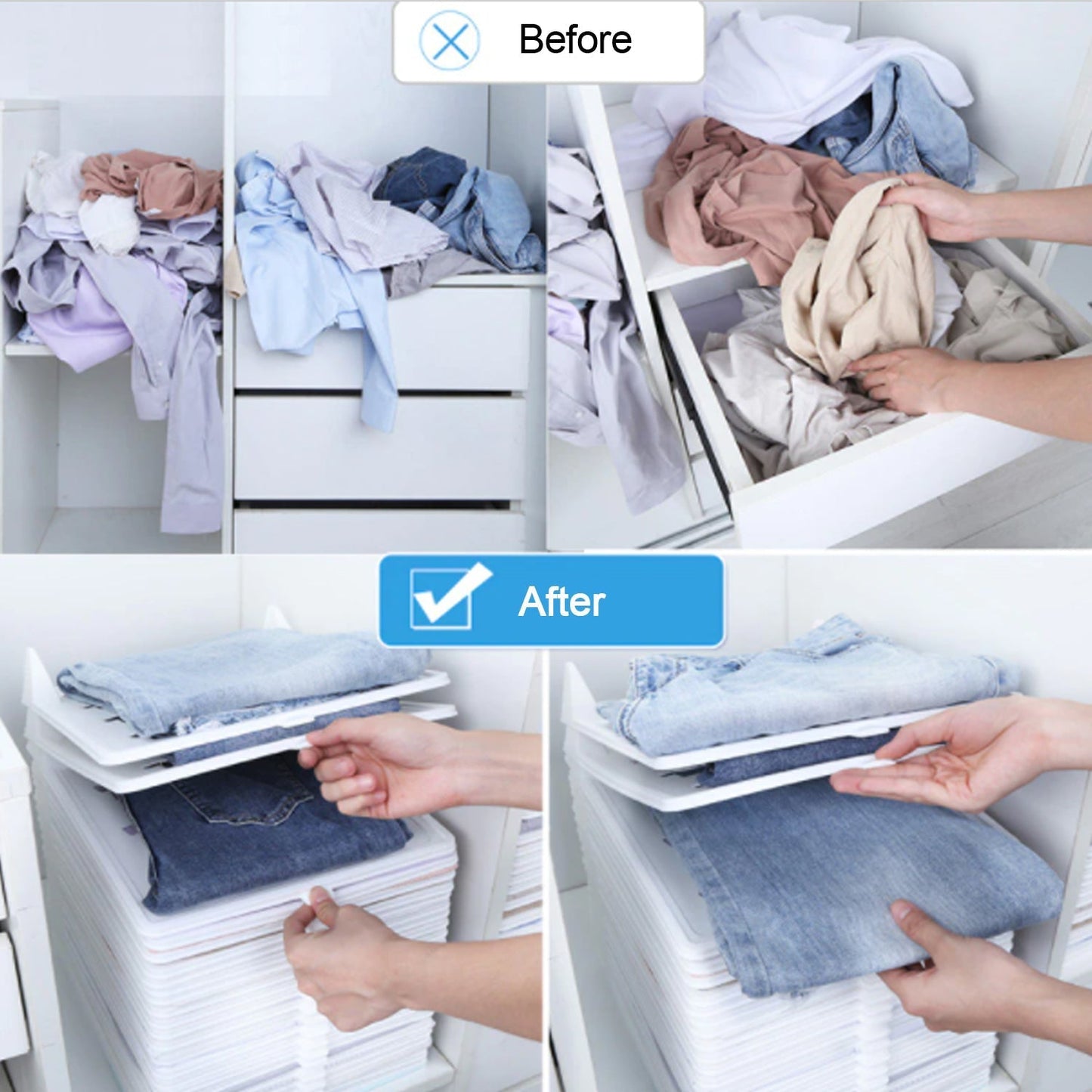 Stay Organized Cloth Organizer – Neat Fabric Storage