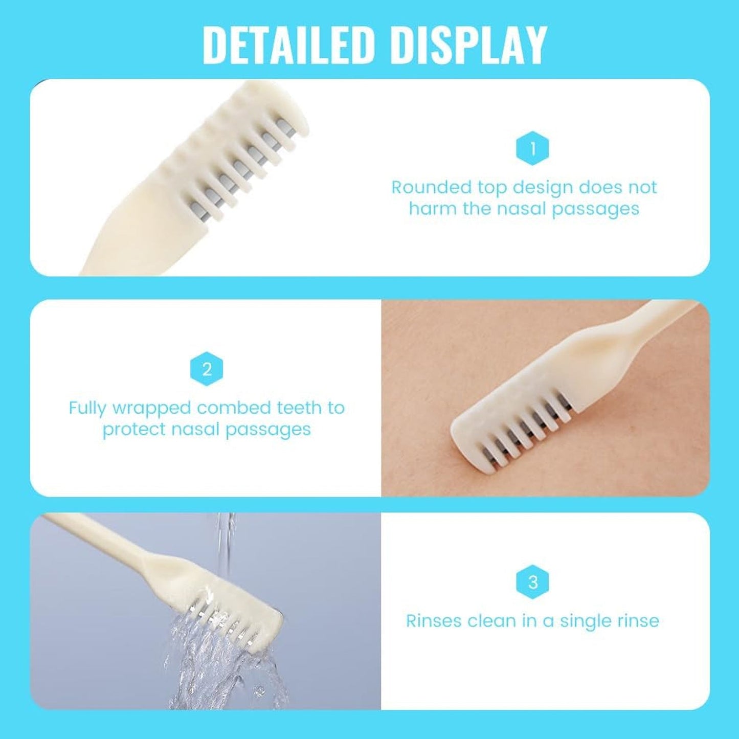 Nose Hair Trimmer – Painless 3-in-1 Grooming Kit | PureBeard