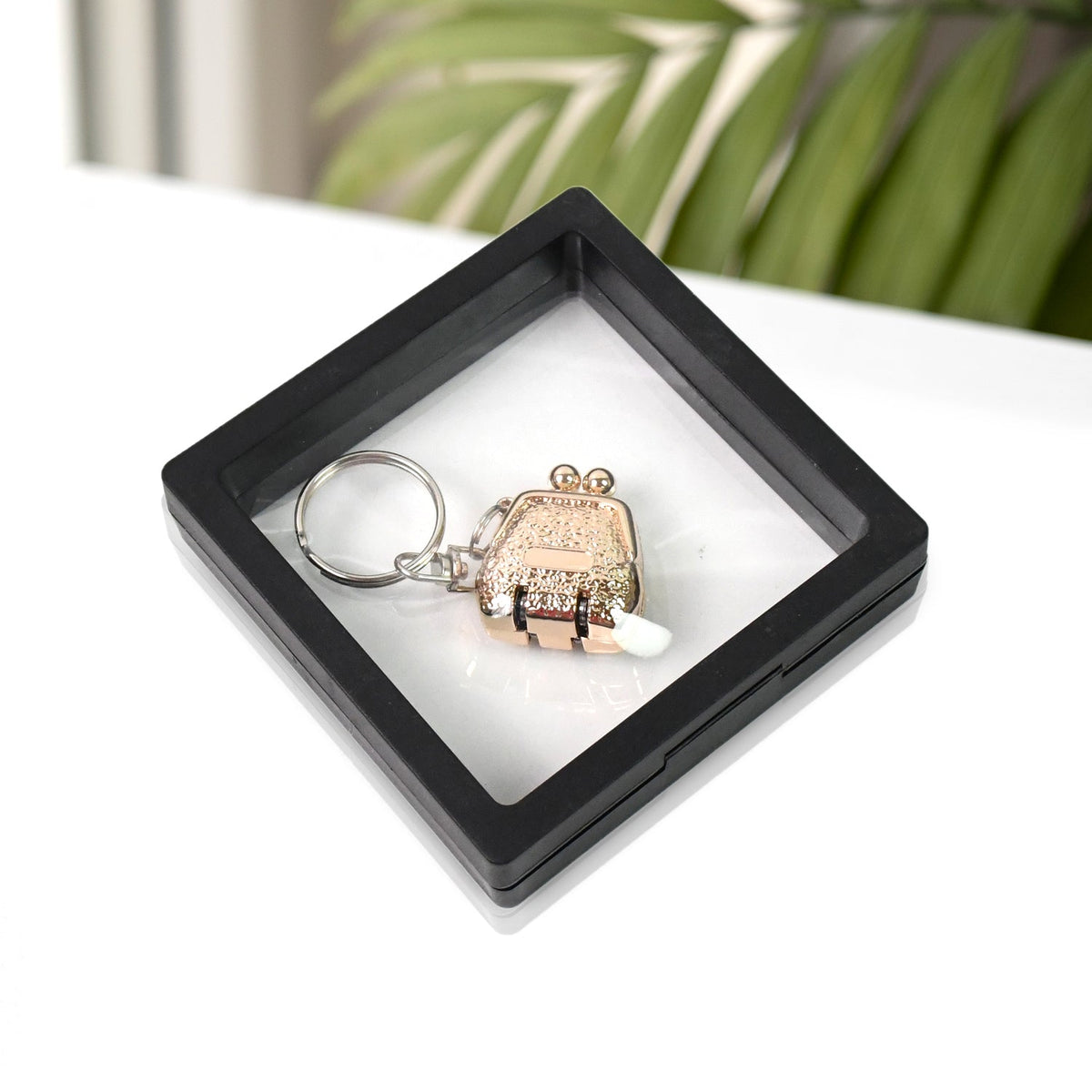 Nail Clipper Keychain – Compact 3D Floating Frame