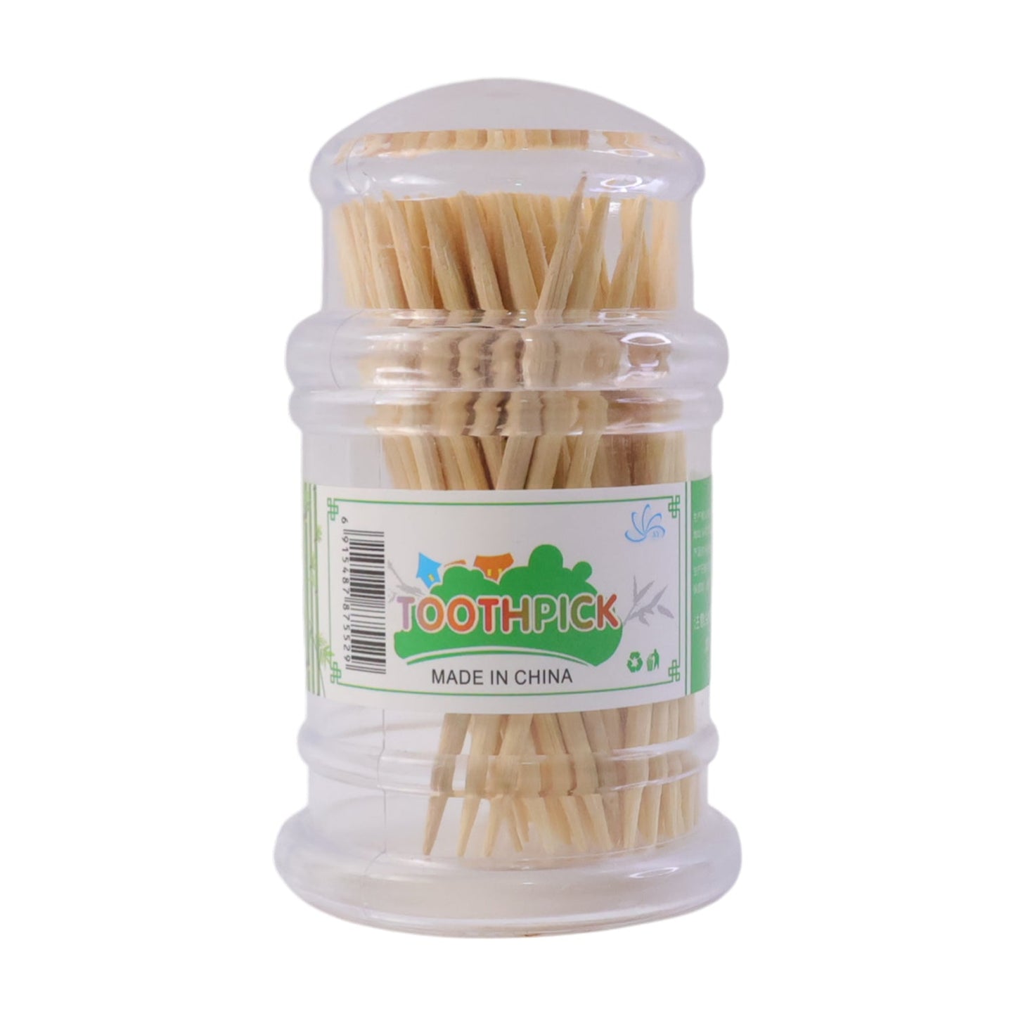 Wooden Toothpick Jar – Premium Hygienic Storage Pack