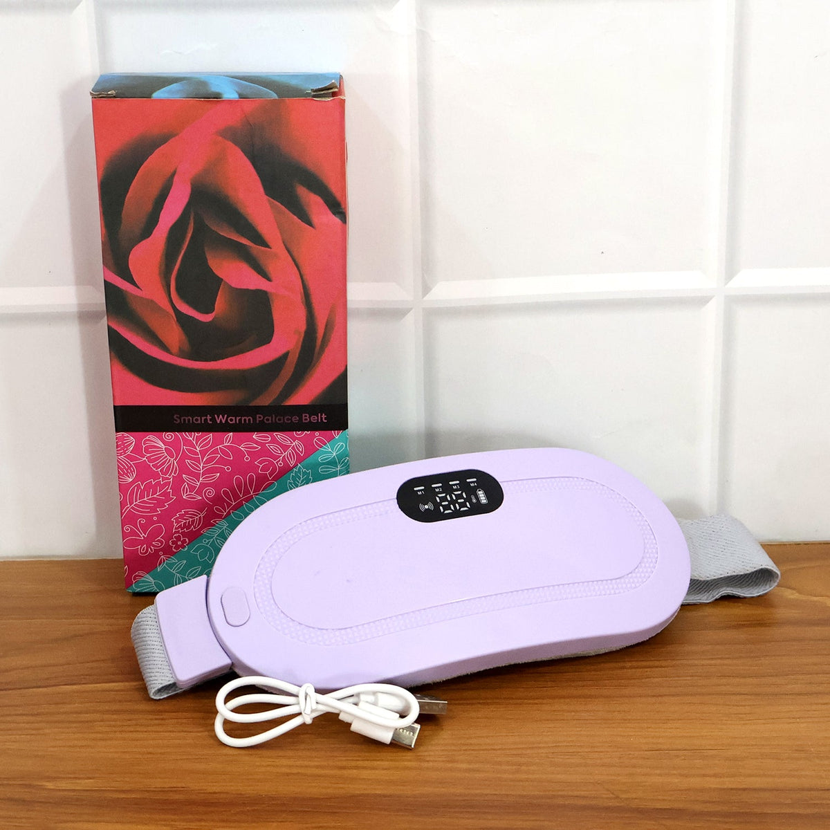 Menstrual Cramp Relief Belt – Rechargeable Heating Pad