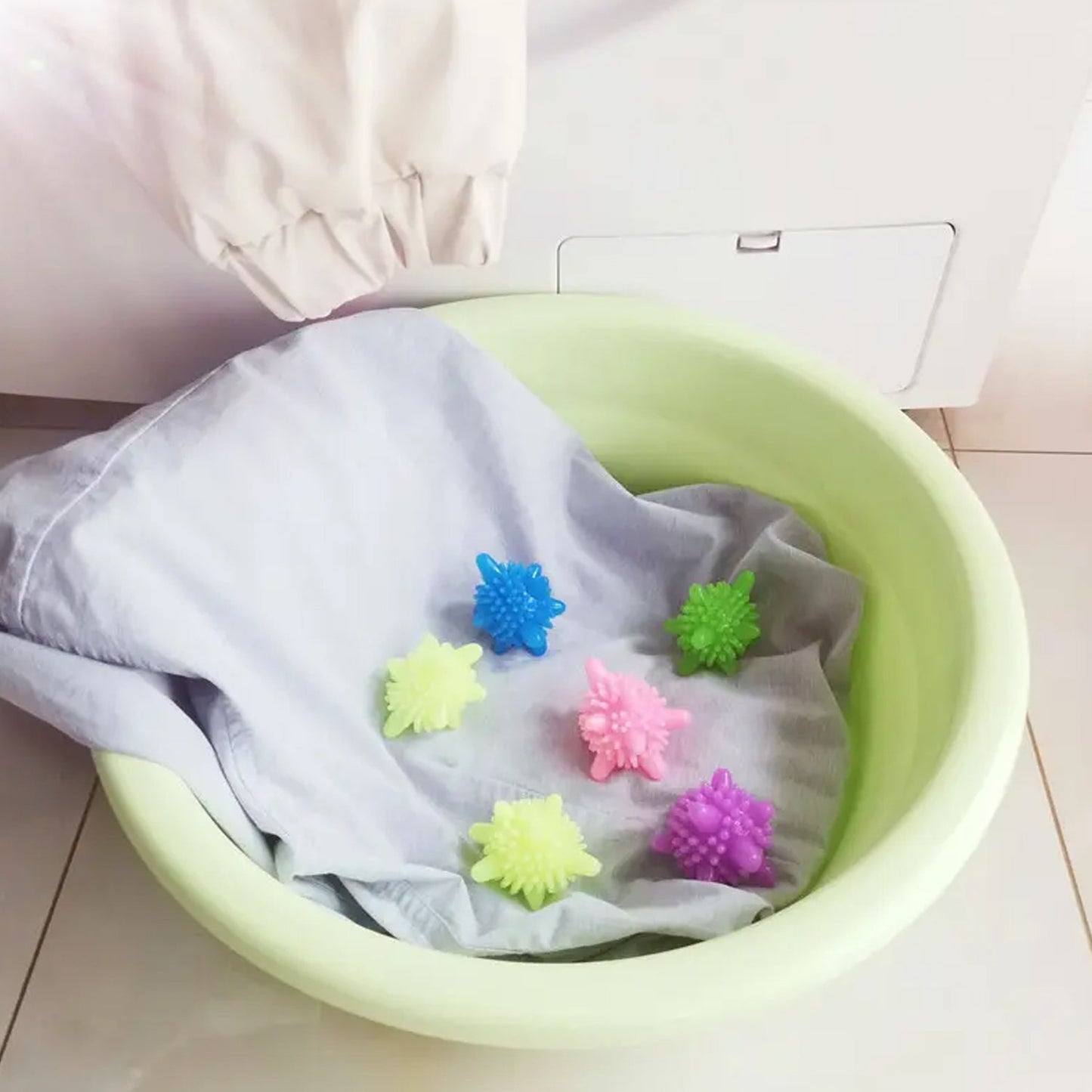 Laundry Dryer Balls – 10-Piece Multi-Color Softener