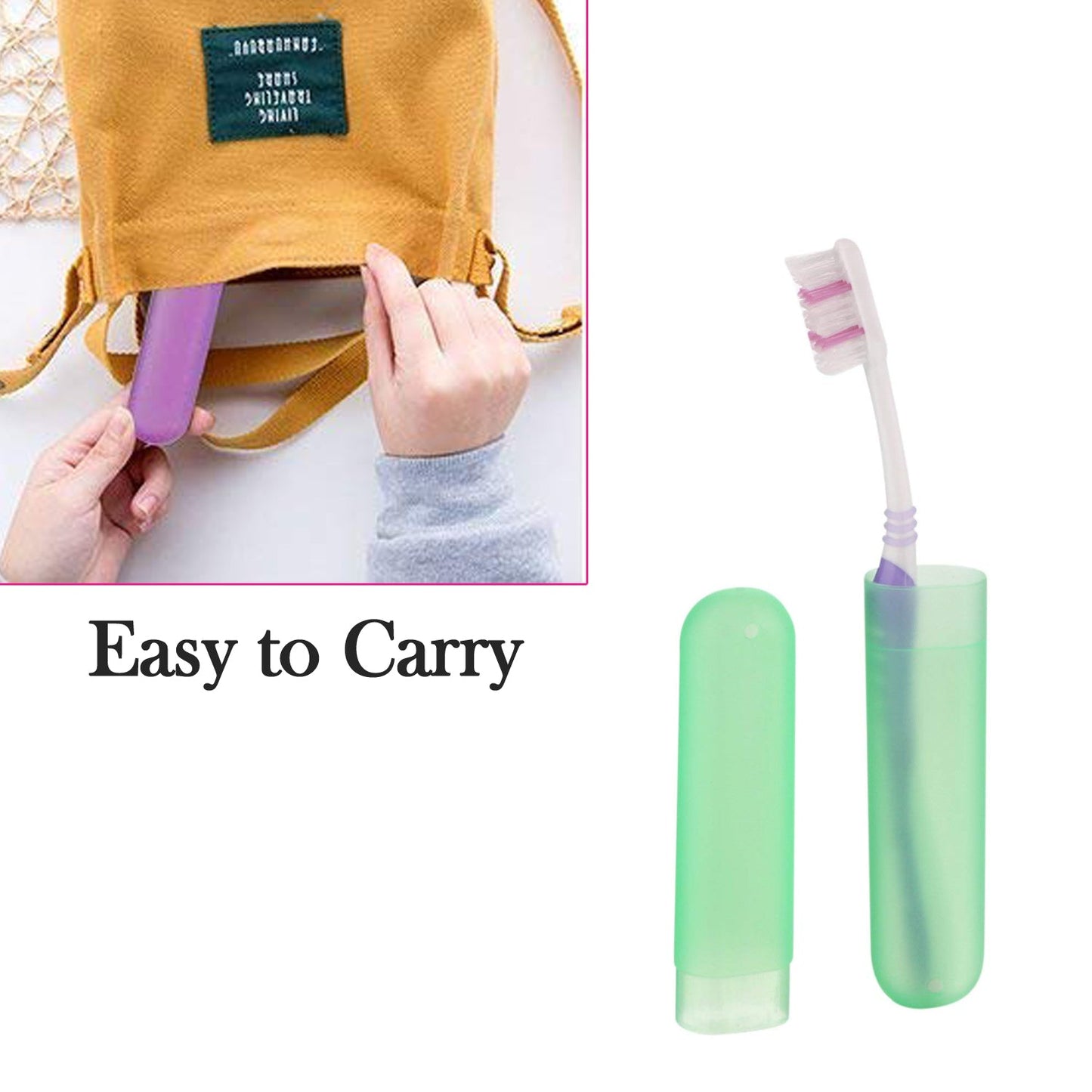Travel Toothbrush Covers – 6pc Anti-Bacterial Set | BrushedUp