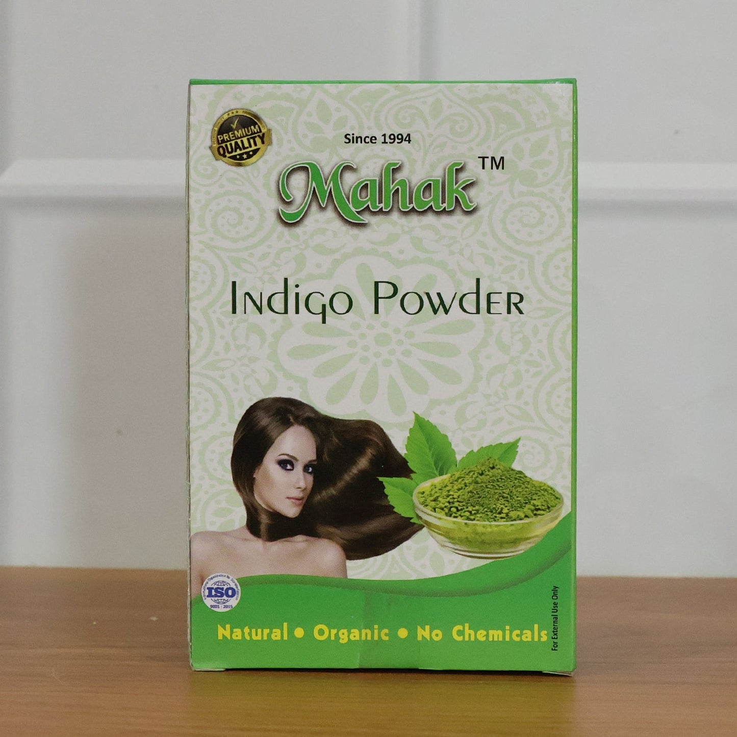 Natural Indigo Powder – Pure Herbal Hair Coloring & Care 80 gm