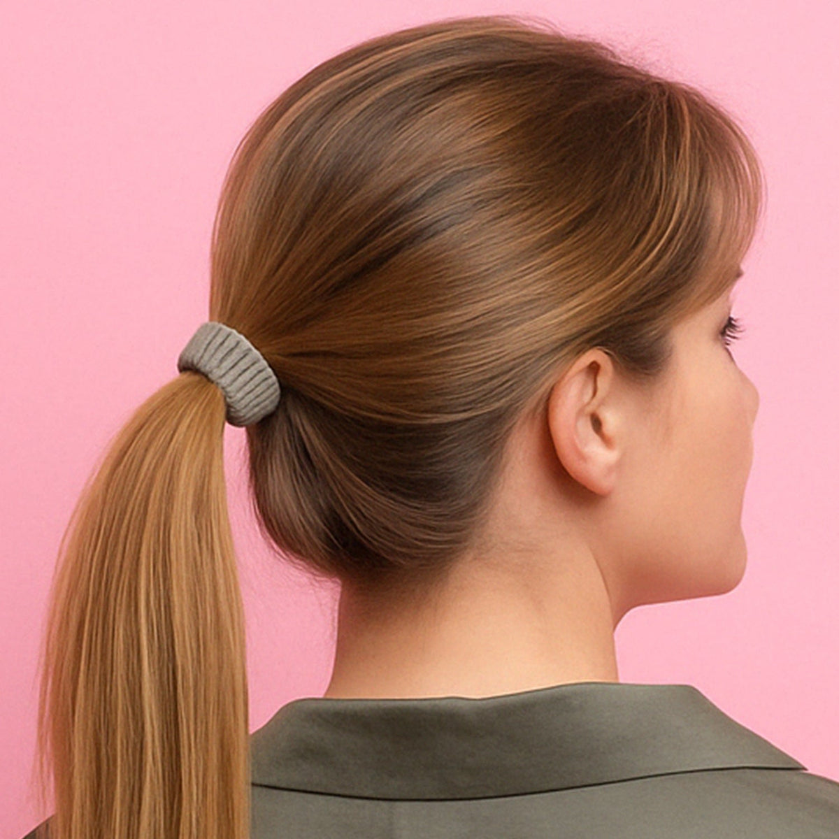 Tyre Shape Hair Bands – Multicolour, Secure Hold