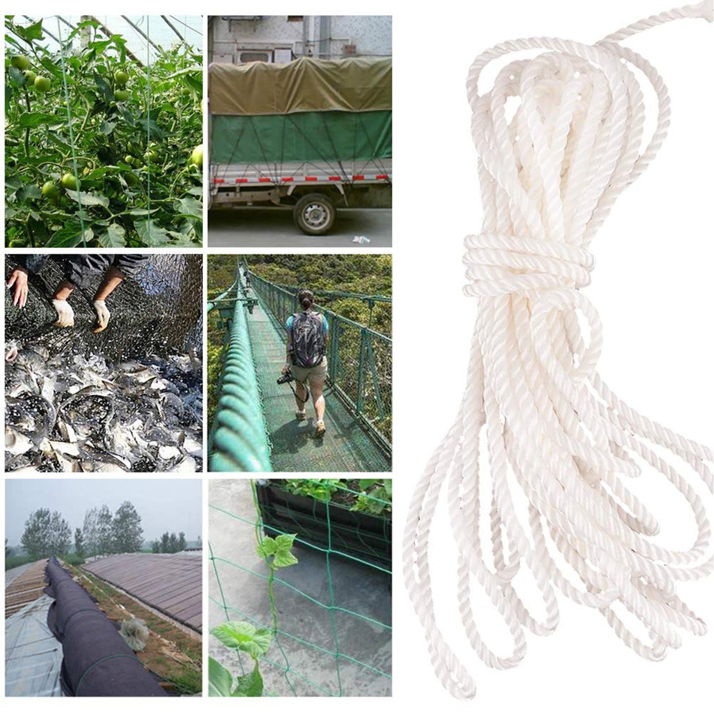 Heavy-Duty Clothesline – 3m Portable Drying Rope