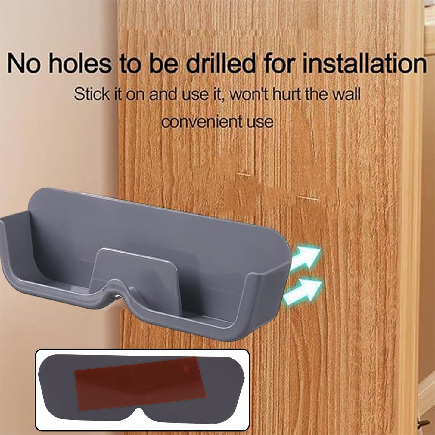 Clutter-Free Storage Wall Mounted Sunglasses Holder – Durable