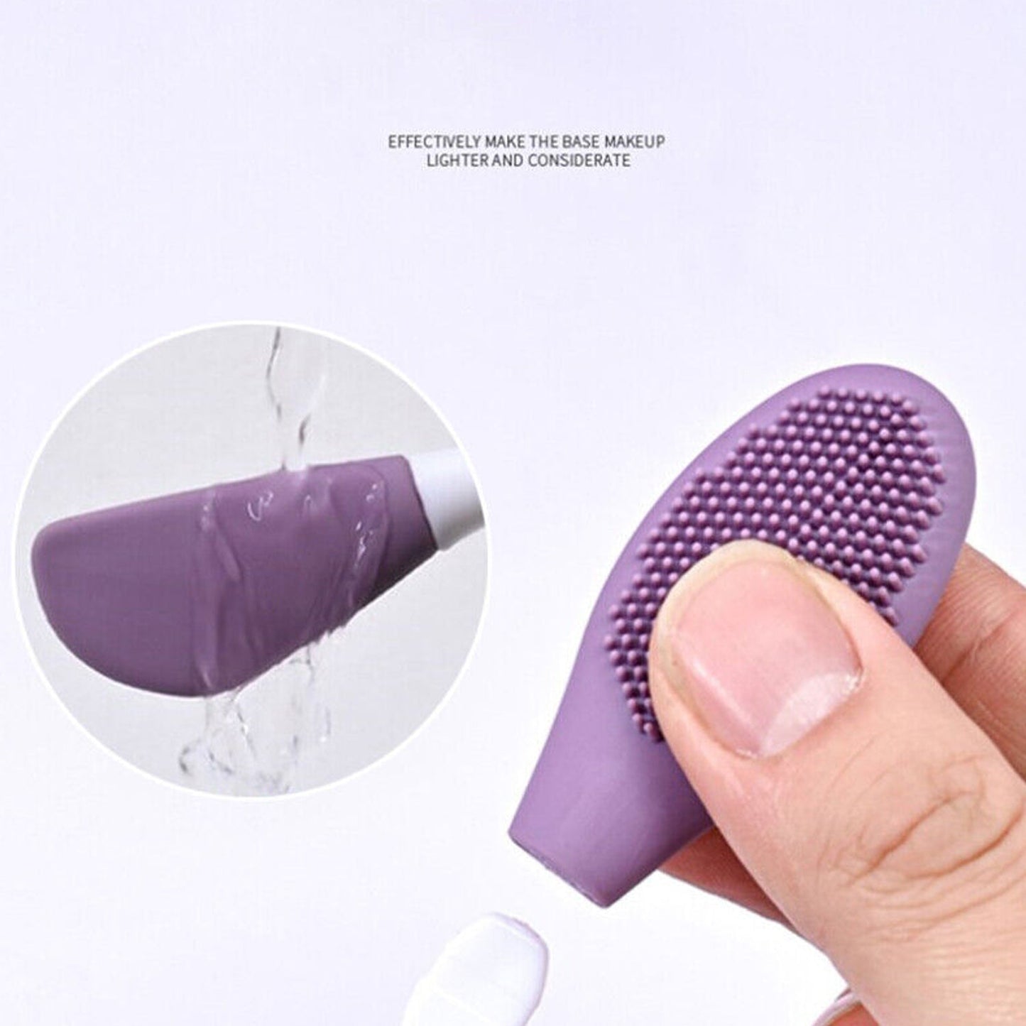 Double-Headed Silicone Mask Brush – Facial Cleansing & Application | GlowForm