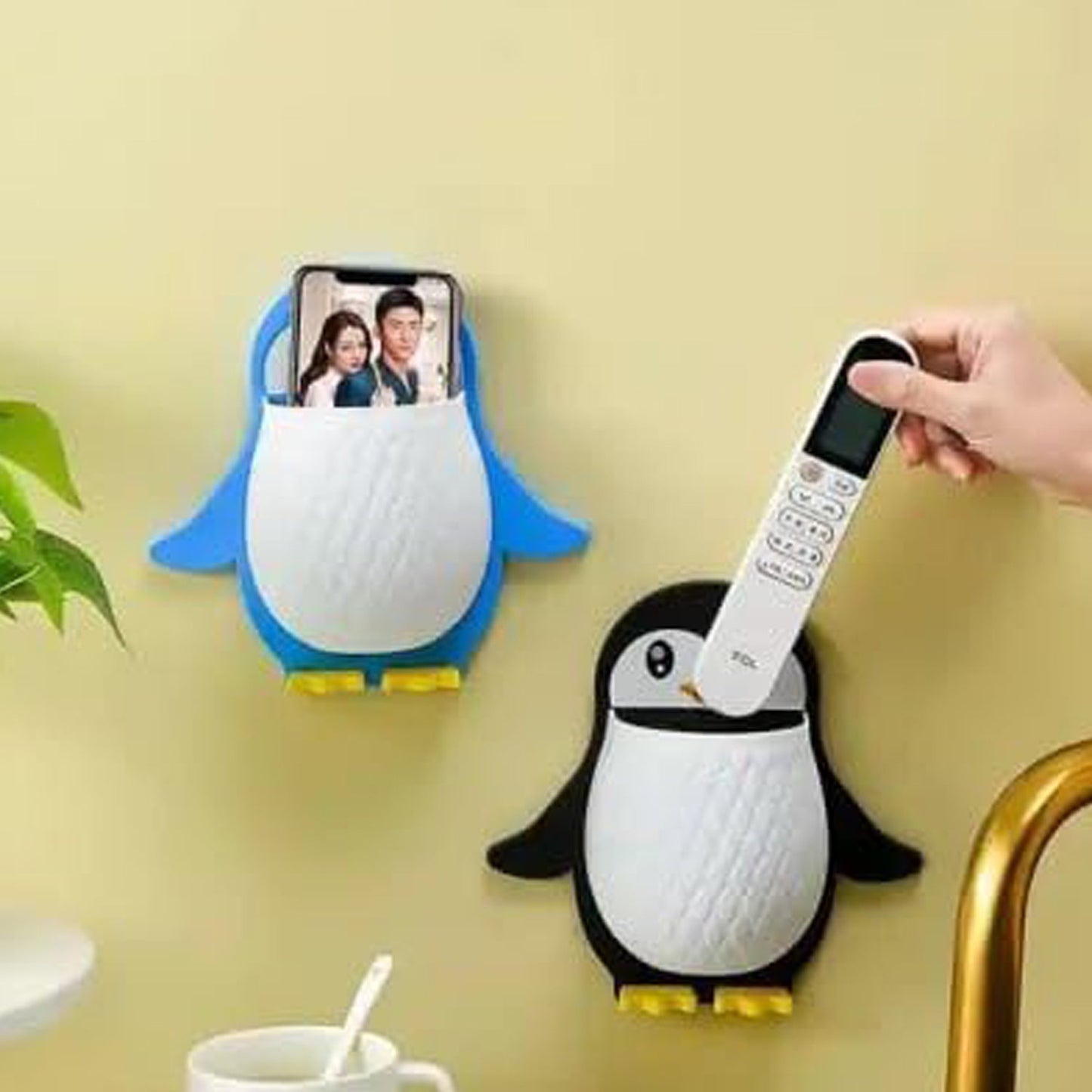Stay Organized Penguin Storage Box – Wall Mount Organizer