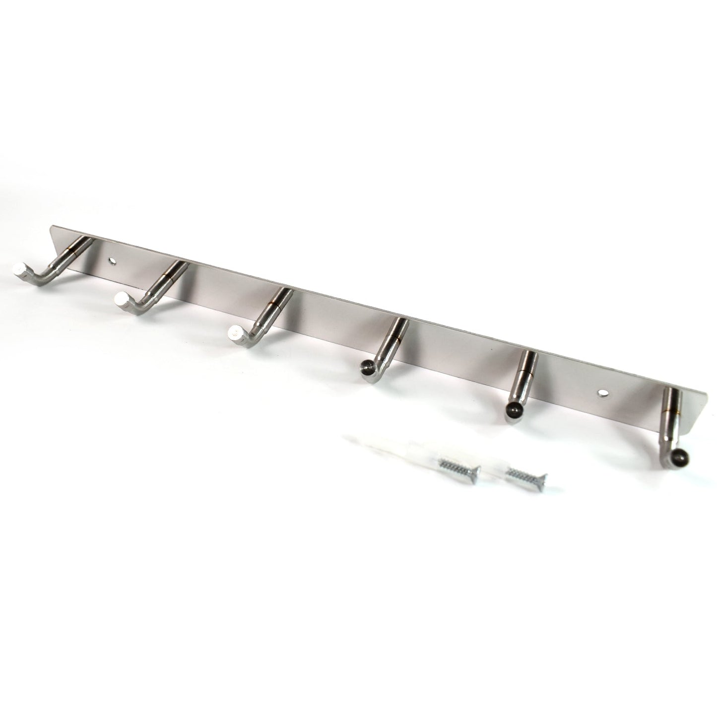 Rust-Resistant Stainless Steel Coat Rack 6-Hook – Durable