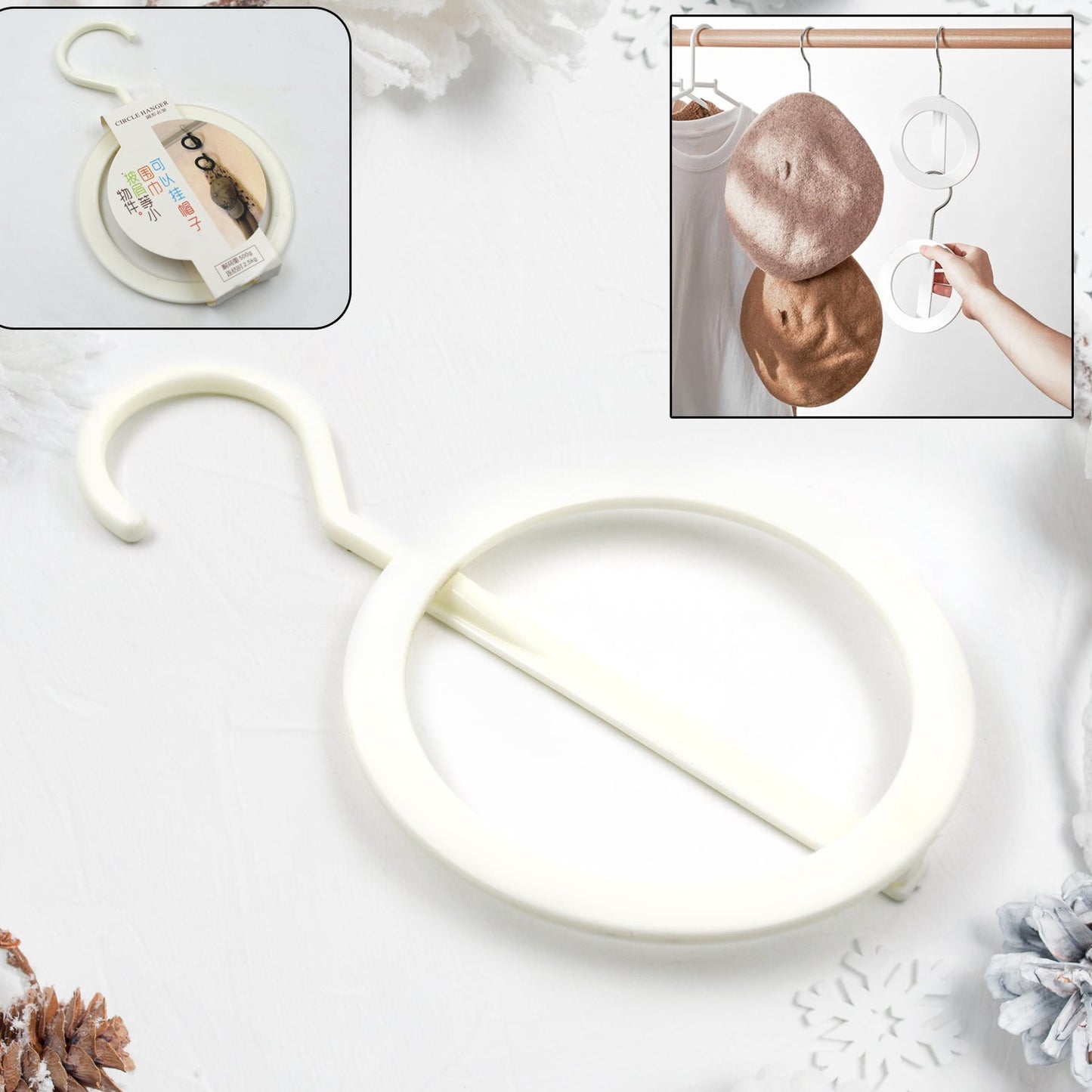 Space-Saving Closet Organizer Hanger – Storage