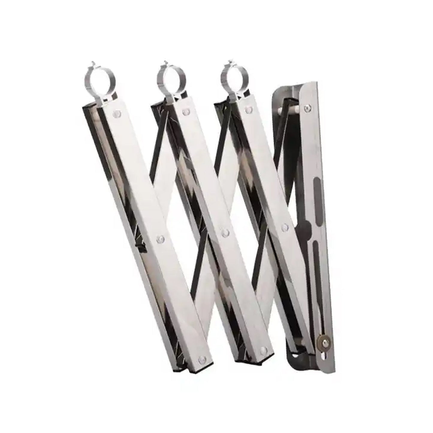 Space-Saving Clothes Rail – Stainless Steel Wall Mount