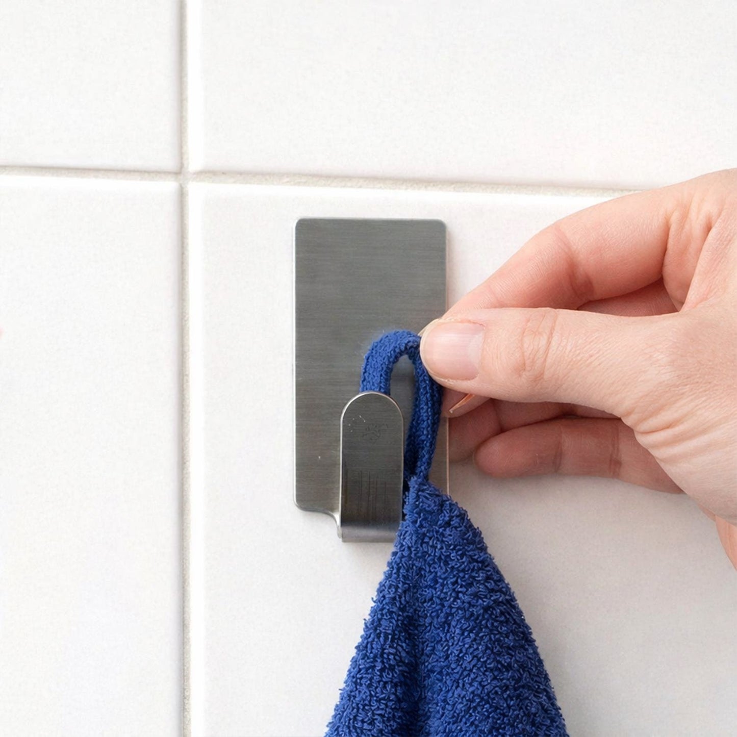 Self Adhesive Wall Hooks – Strong Hold, No Drilling, 6 Pc