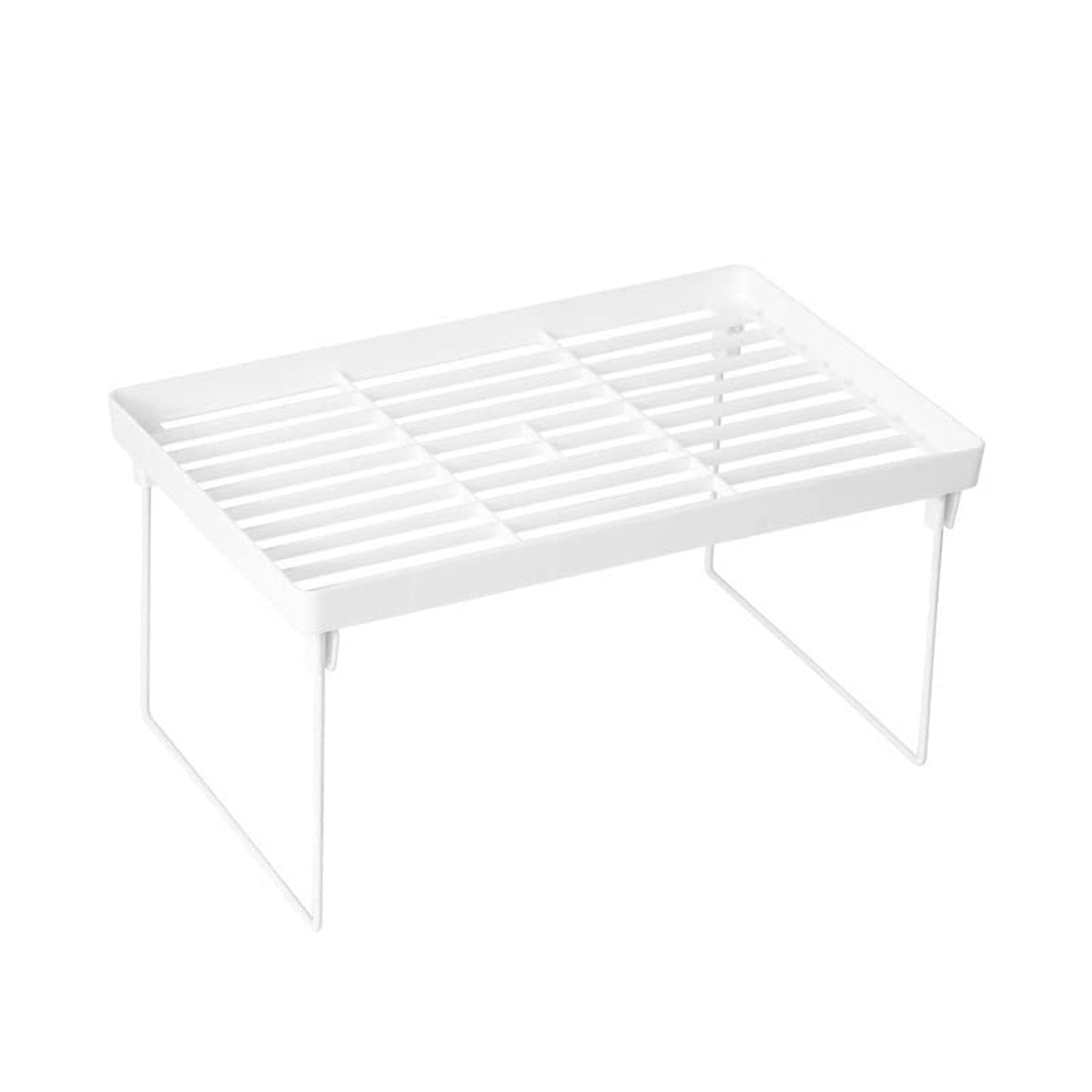 Space-Saving Plastic Organizer Storage Rack – Rust-Proof