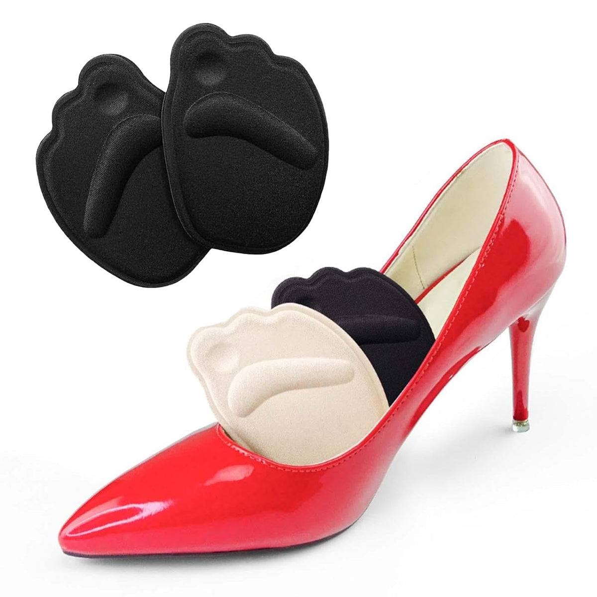 Heel Cushion Inserts – Non Slip, Callus Prevention Pads