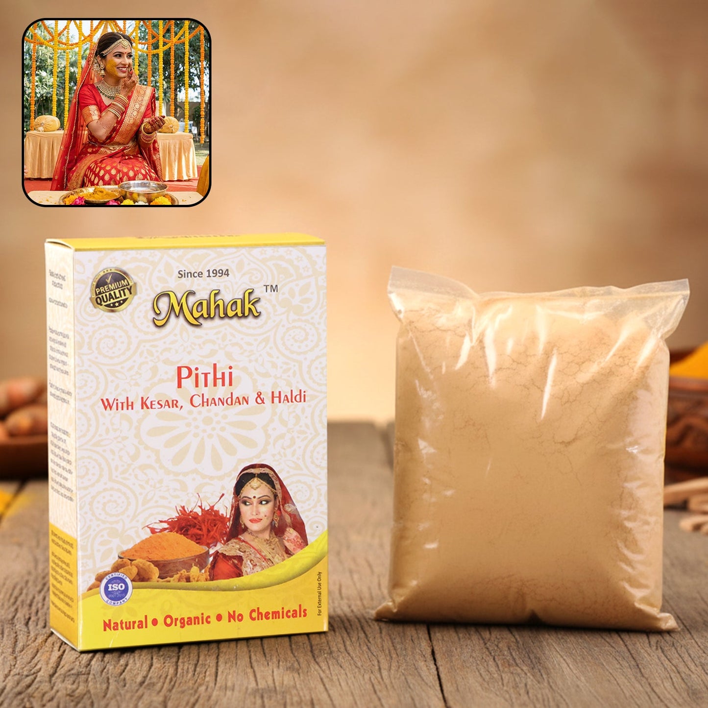 Mahak Pithi Powder – Traditional Face & Body Cleanser 100gm