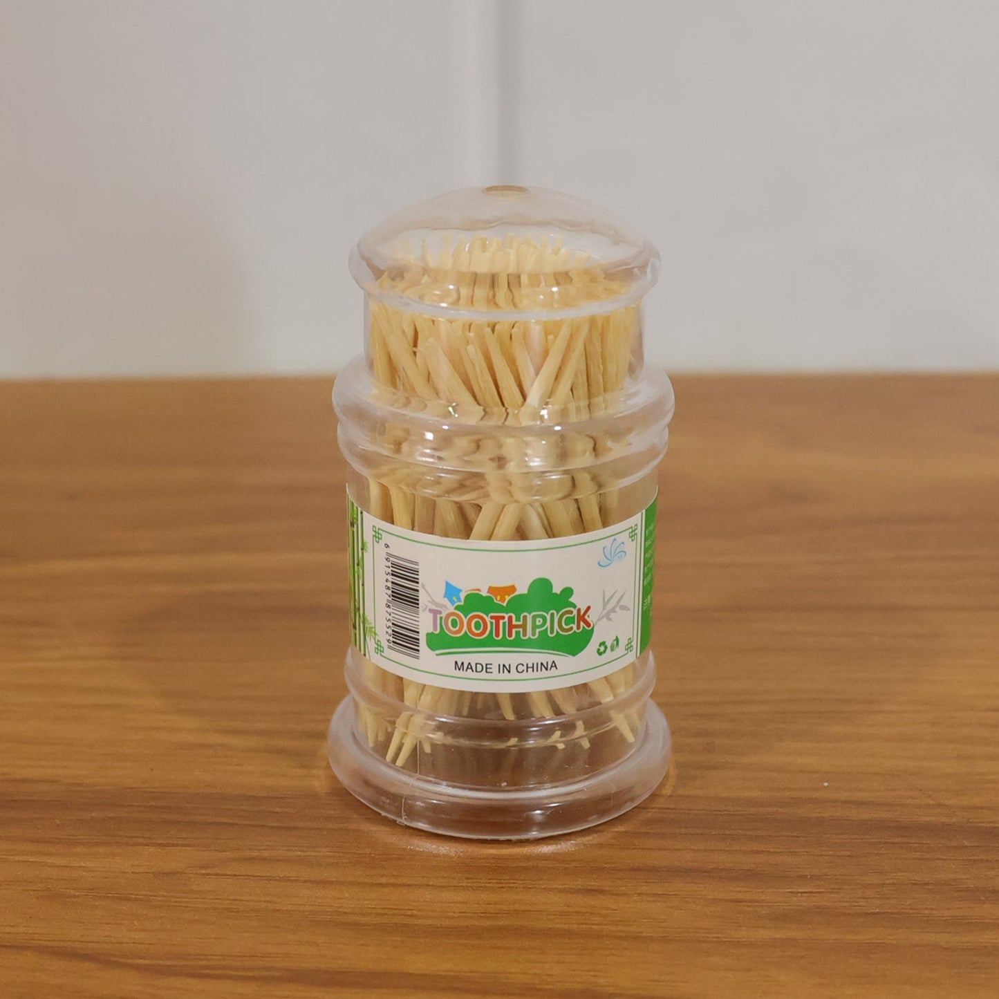 Wooden Toothpick Jar – Premium Hygienic Storage Pack