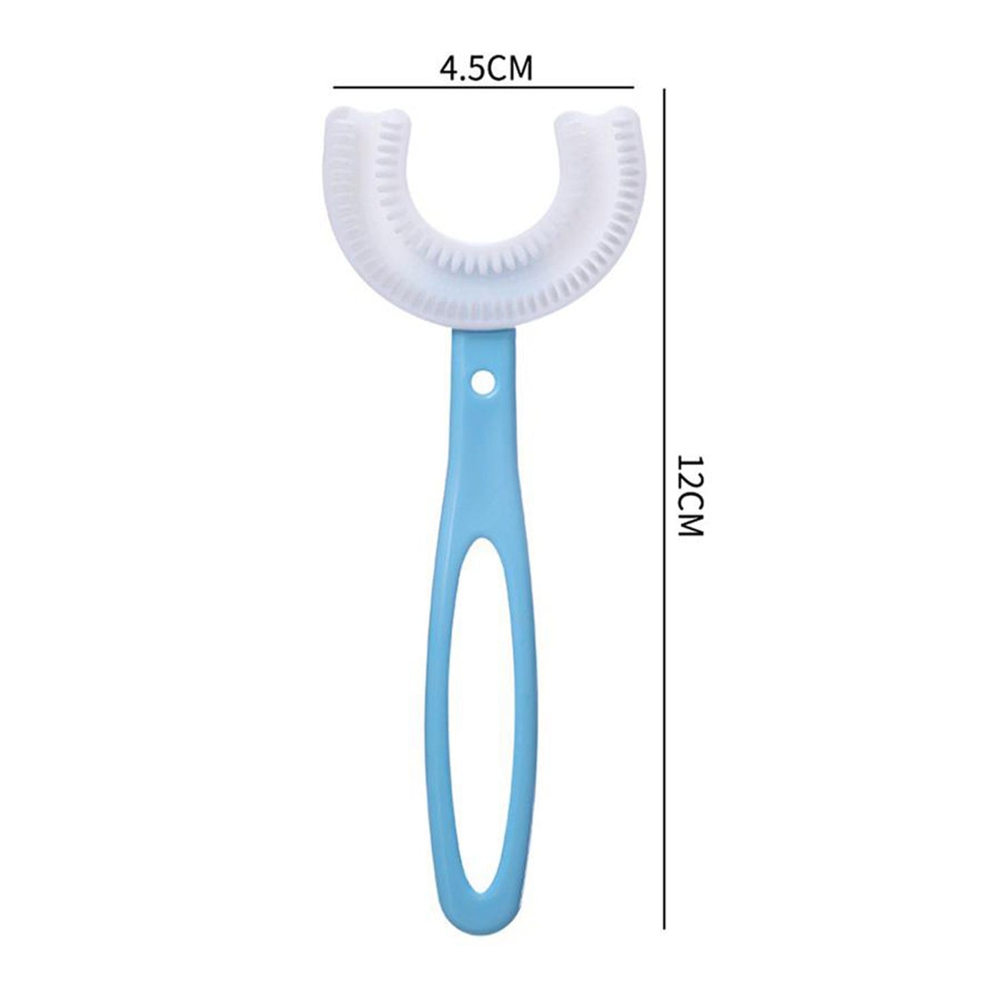Kids U-Shaped Toothbrush – Gentle Cleaning for Toddlers | Mini Bubbles