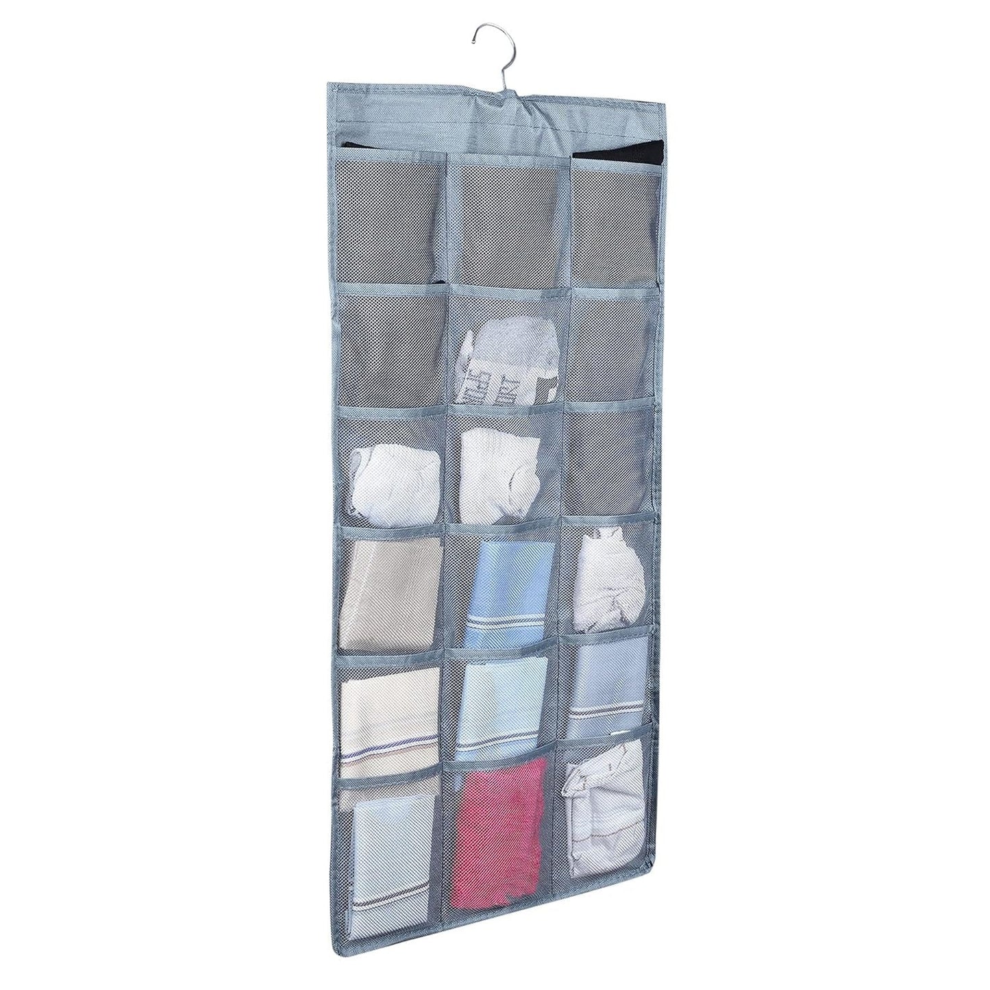 Space-Saving Under Garment Organizer – Multi-Pocket Hanging