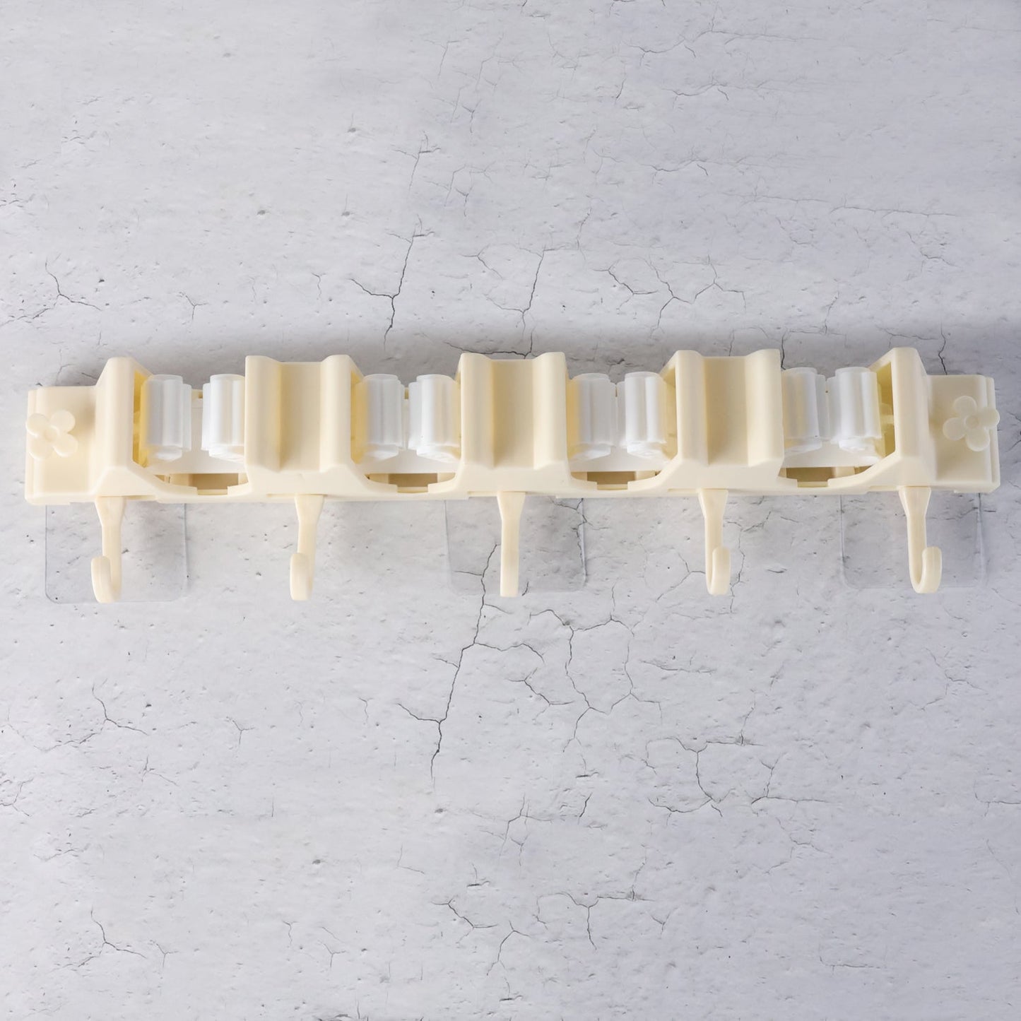 Clutter-Free Storage Broom & Mop Holder – Self-Adhesive