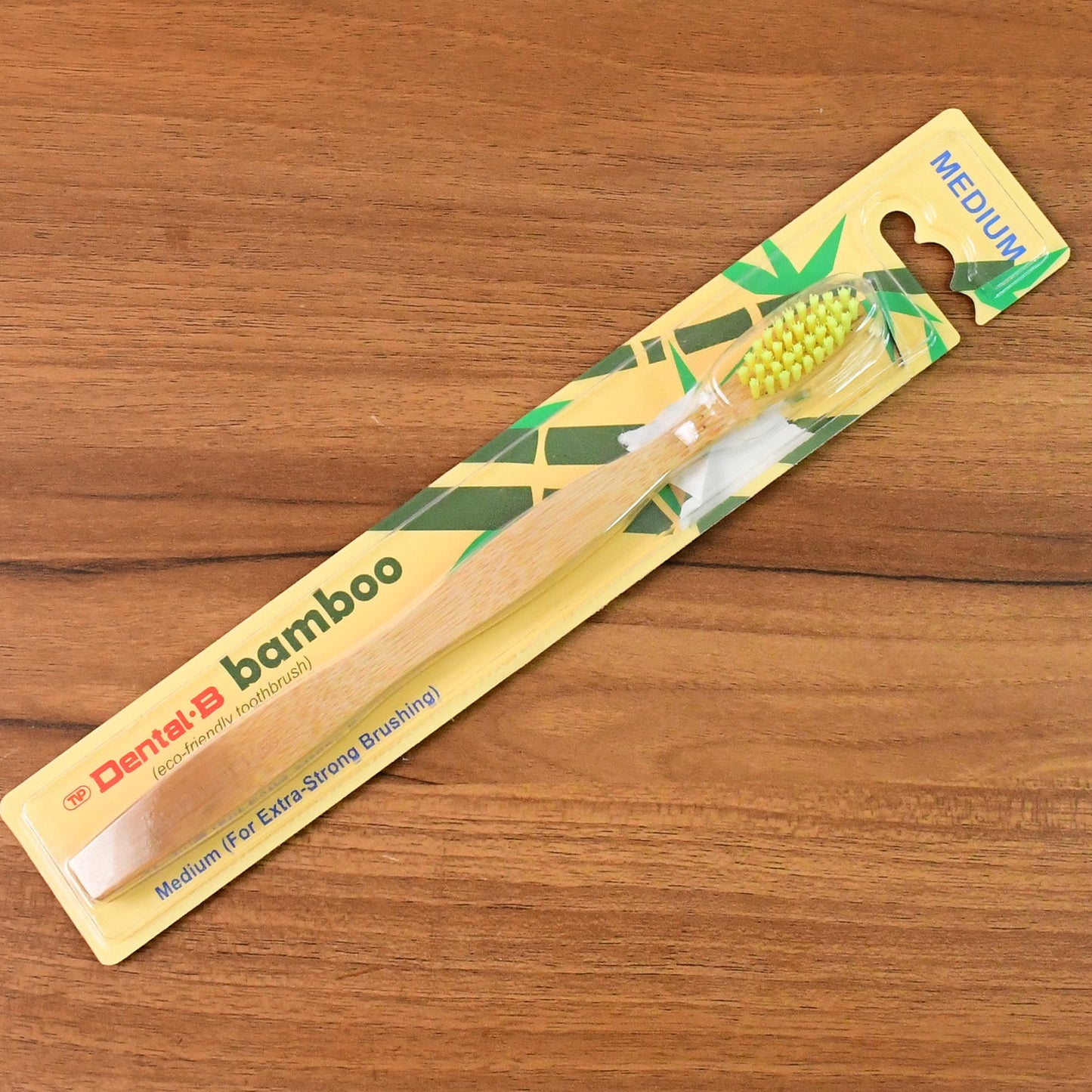 Bamboo Toothbrush – Eco-Friendly Medium Bristles for Gentle Cleaning