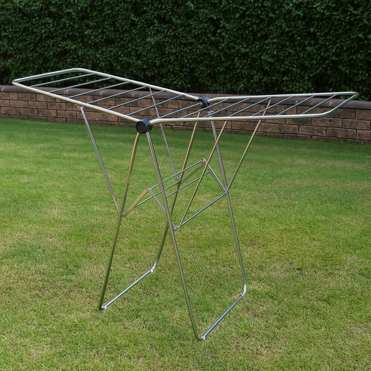 Heavy-Duty Cloth Drying Stand – Foldable Stainless Steel