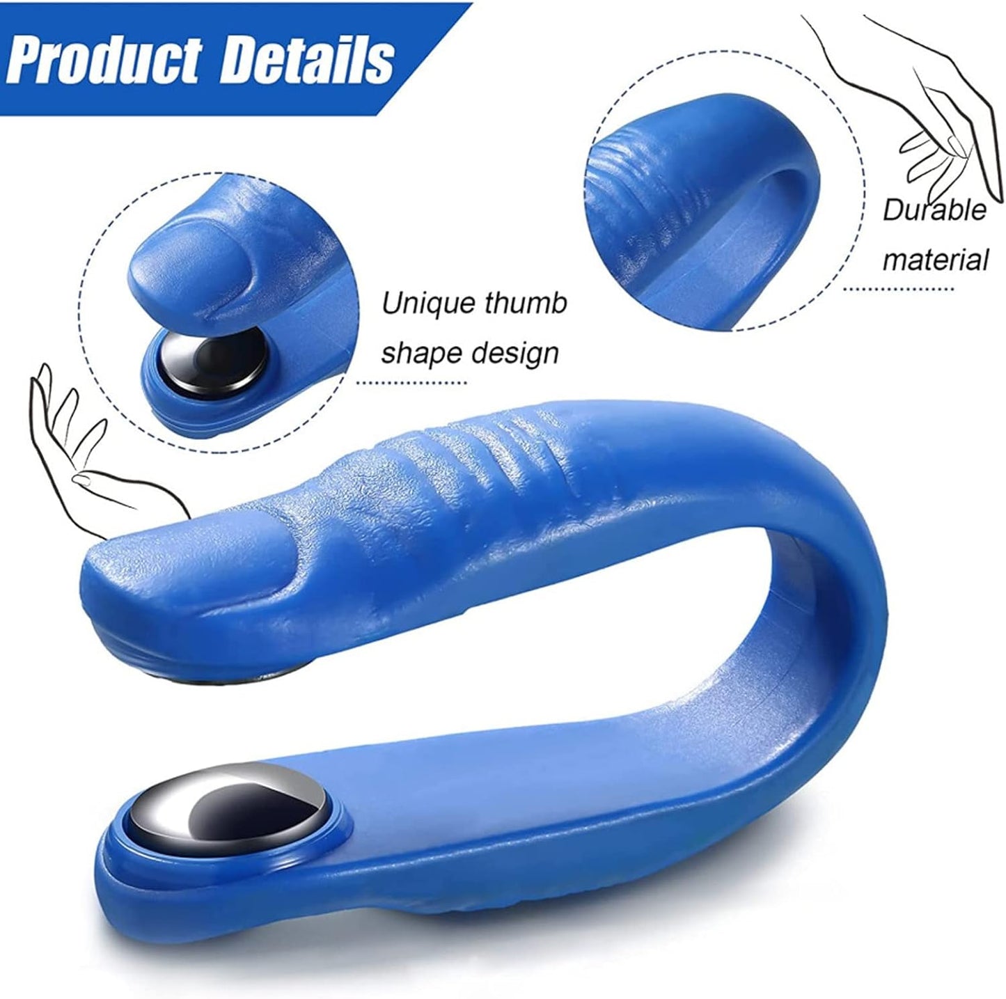 Acupressure Hand Clip – Stress & Migraine Relief | Velvet Wellness