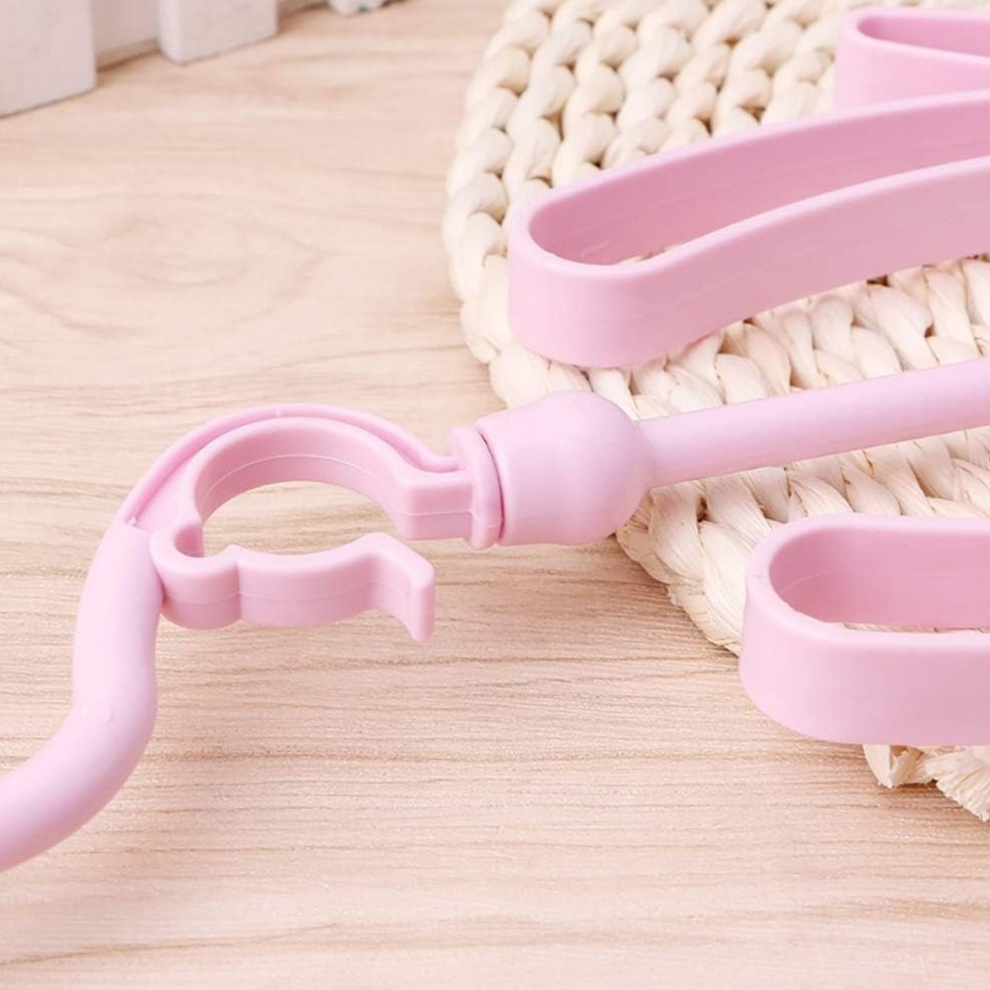 Clutter-Free Storage Shoe Drying Hanger – Rotatable Balcony