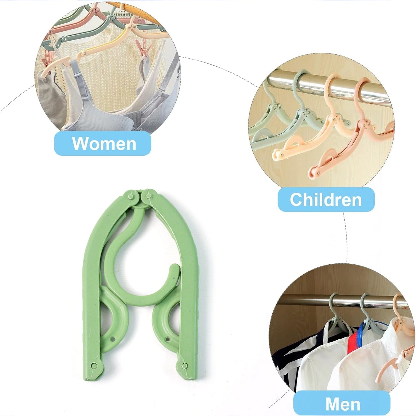 Space-Saving Travel Hanger – Lightweight Durable ABS
