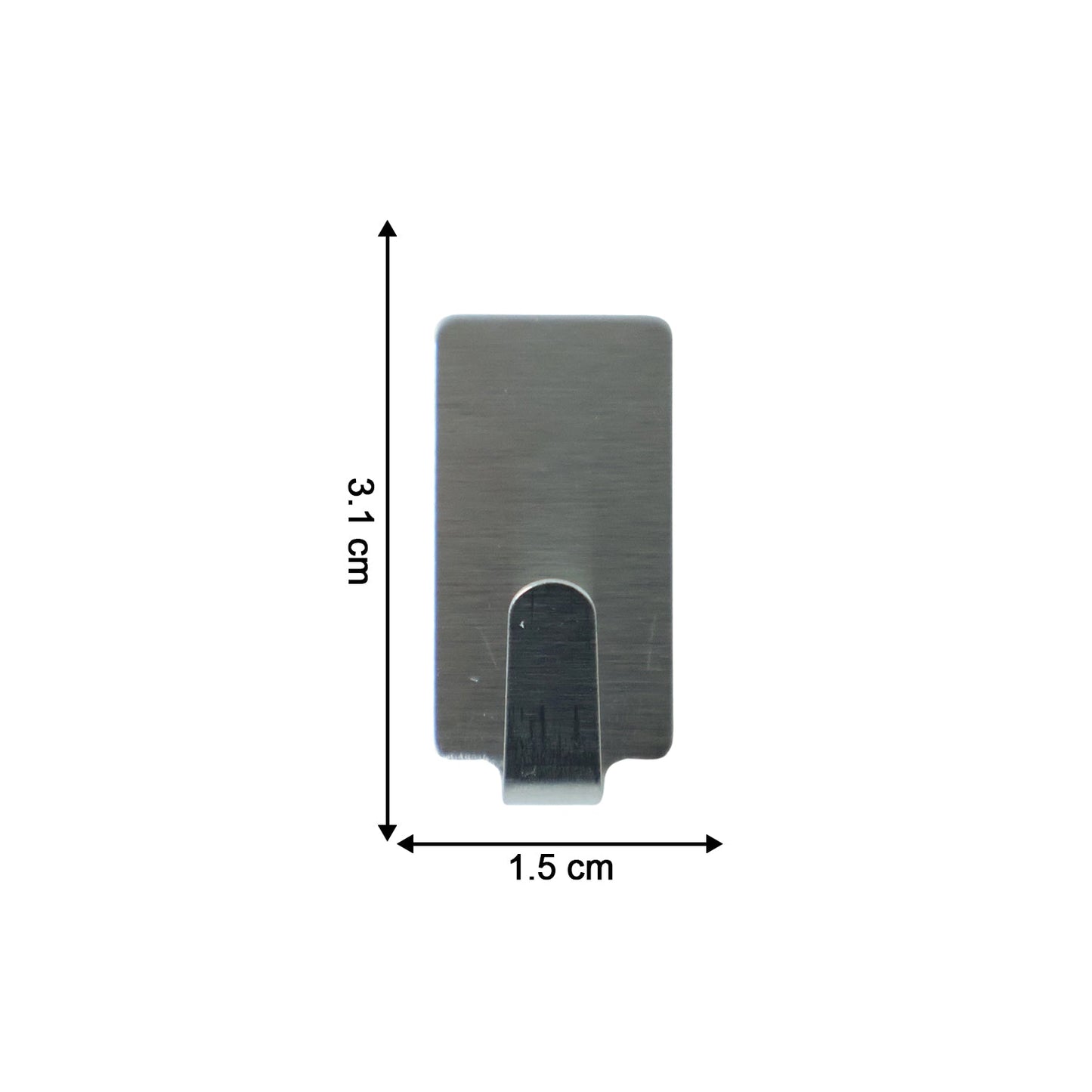 Self Adhesive Wall Hooks – Strong Hold, No Drilling, 6 Pc