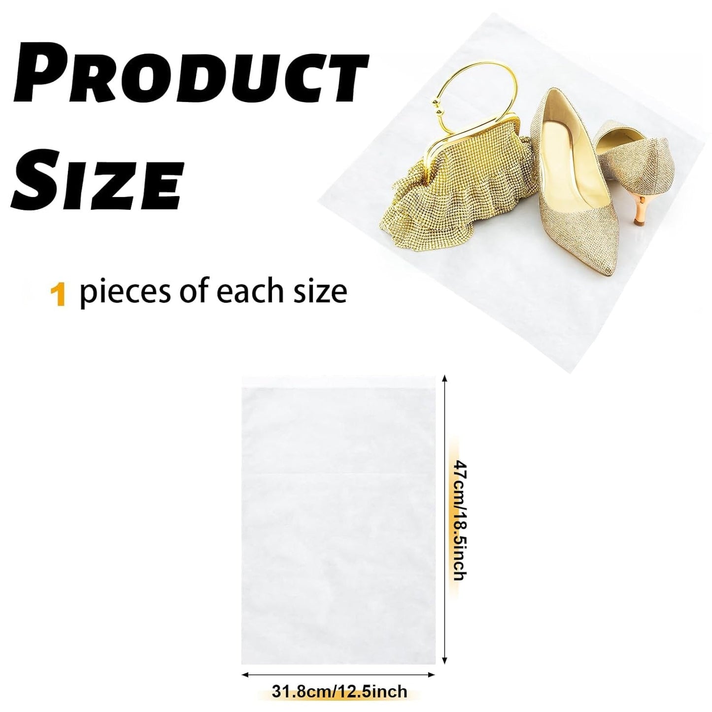 Travel-Ready Non-Woven Shoe Storage Bag – Breathable