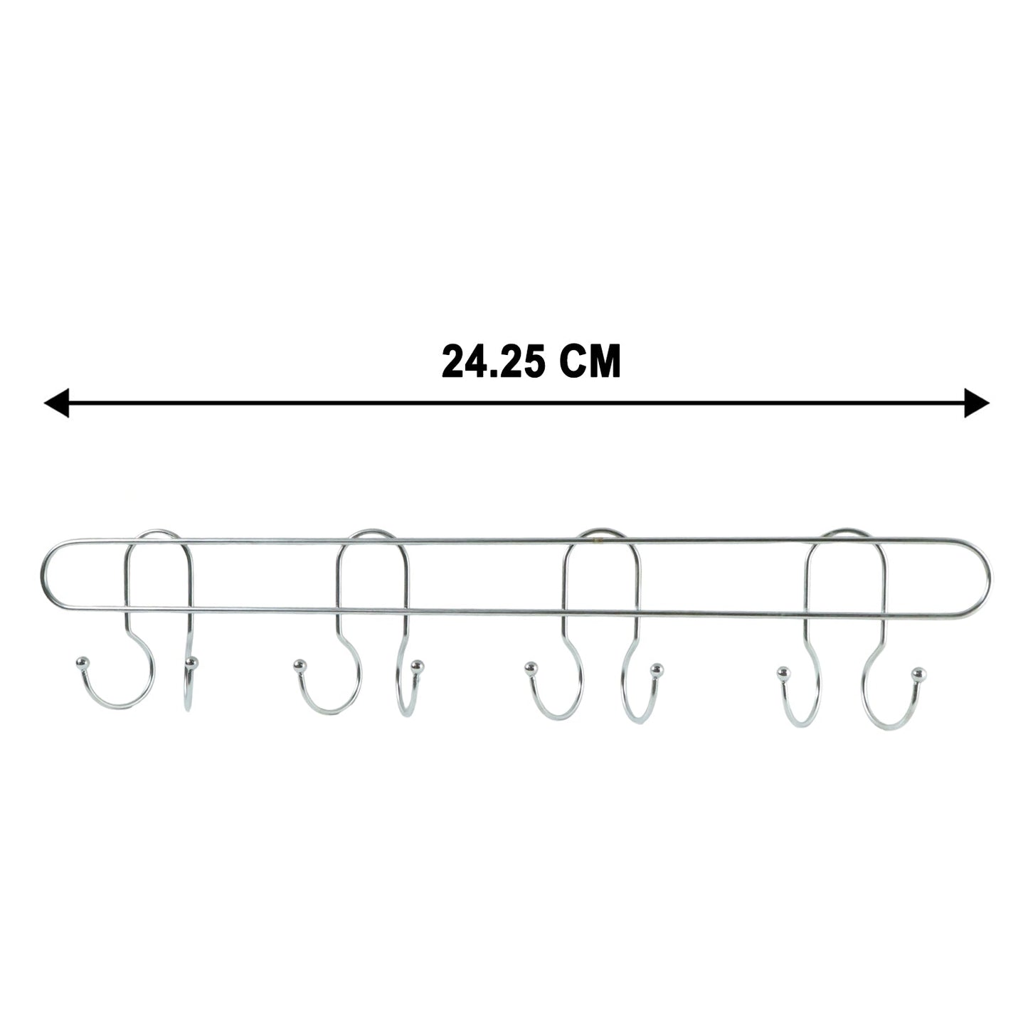 Heavy-Duty Wall Mounted Hook Rack – Durable Stainless Steel