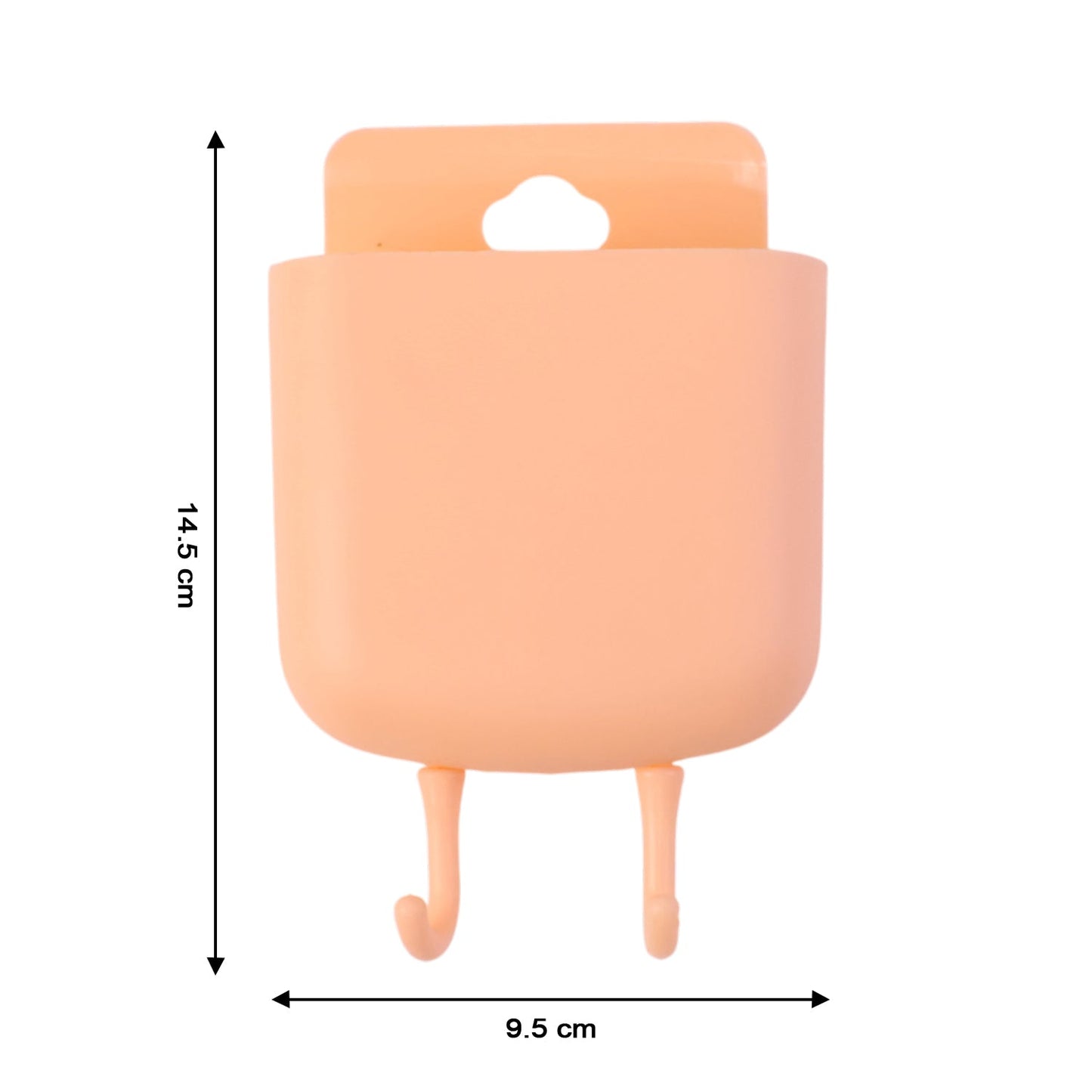 Space-Saving Wall Mounted Mobile Charging Holder – Organizer