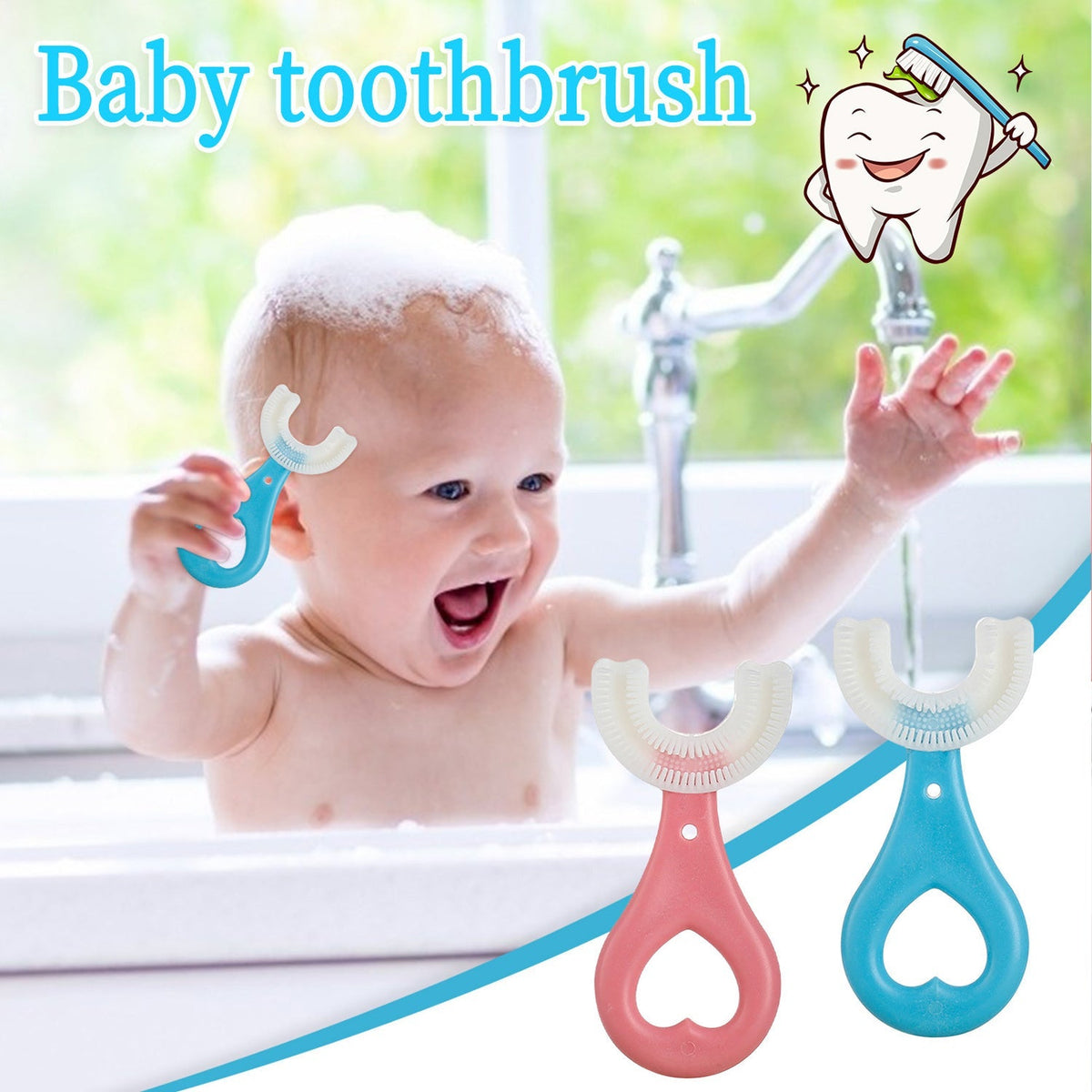 Kids Toothbrush – Soft Bristles & Easy Grip