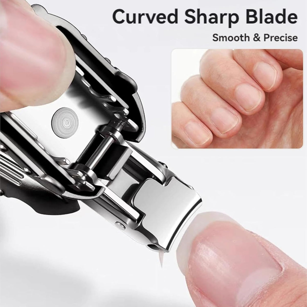 Keychain Nail Clipper – Portable with Built-in File