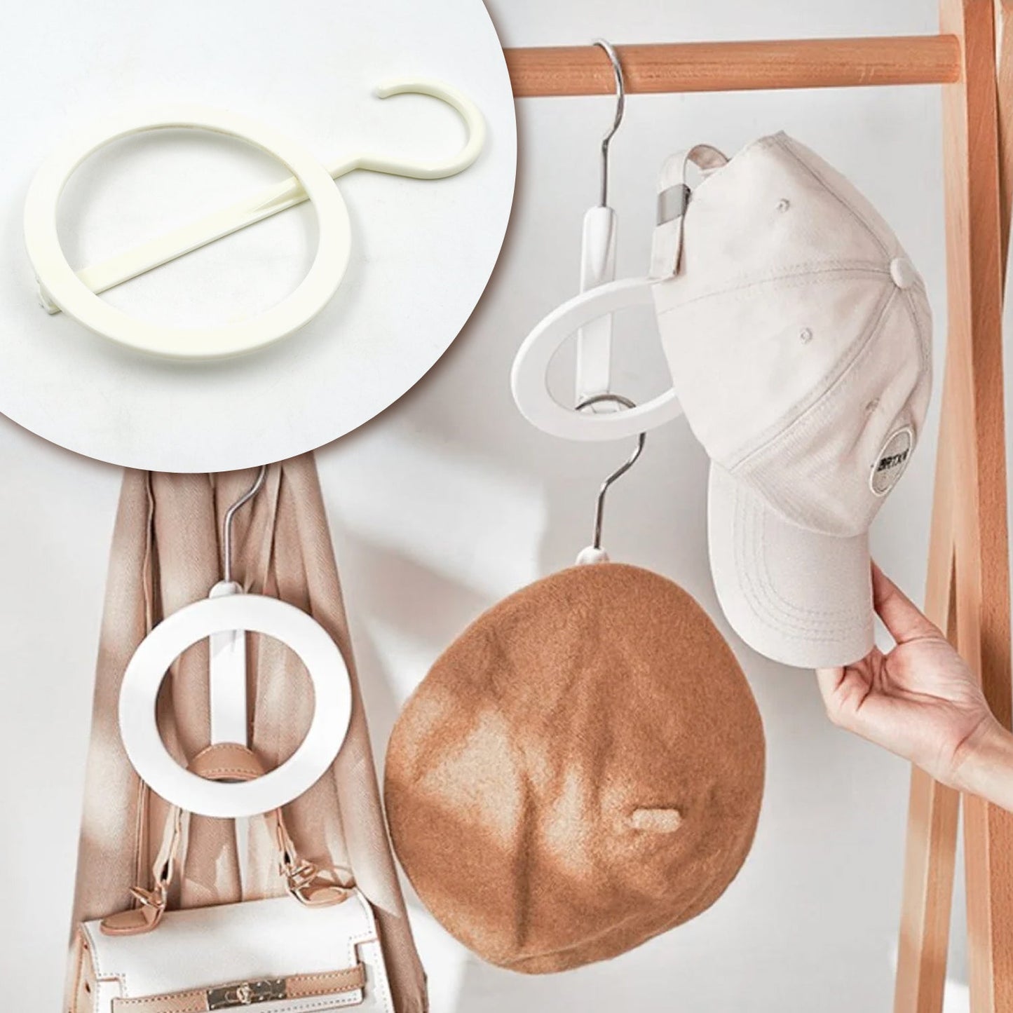 Space-Saving Closet Organizer Hanger – Storage